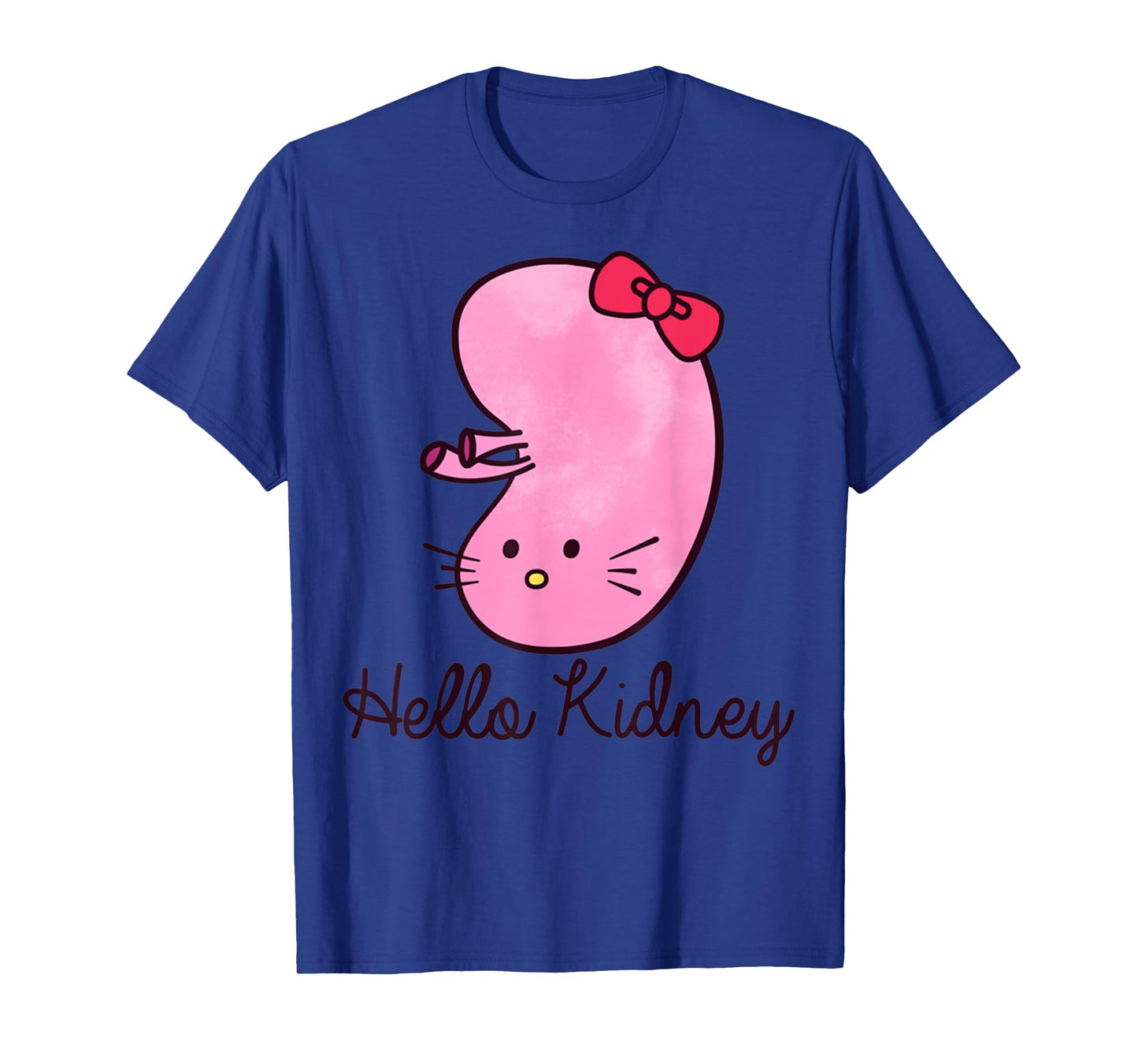 Hello Kidney Funny Transplant Disease Dialysis Awareness T-Shirt