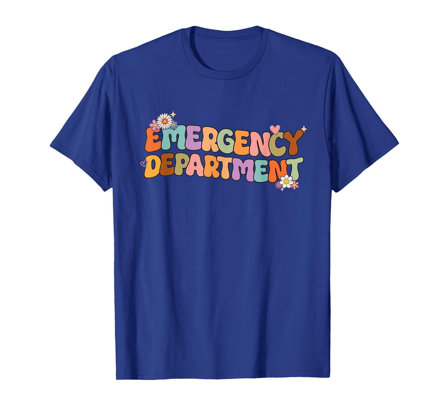 Groovy Emergency Nurse ED Nurse ER Emergency Department T-Shirt