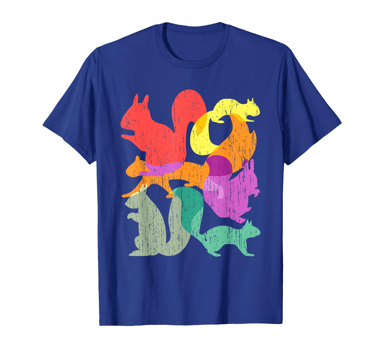 Vintage Squirrels Funny Forest Animal Rodent Lovers Outfit T-Shirt