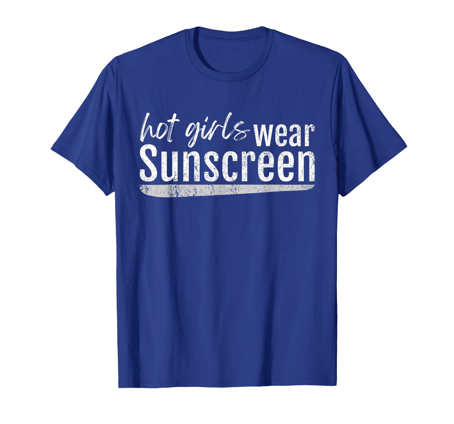 Vintage Hot Girls Wear Sunscreen Dermatology Esthetician SPF T-Shirt