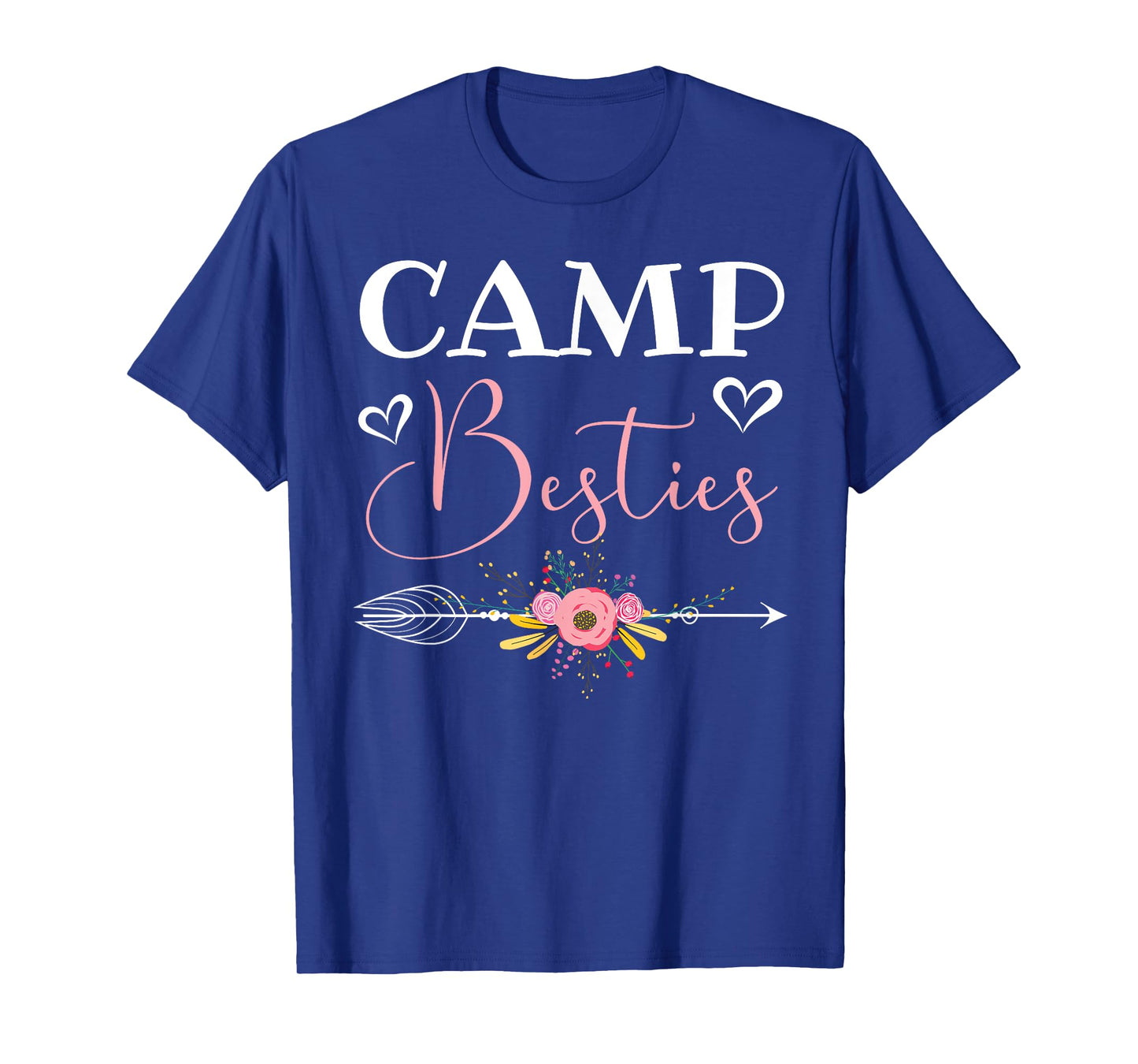 Camp Besties Love Pink Best Friend T-Shirt