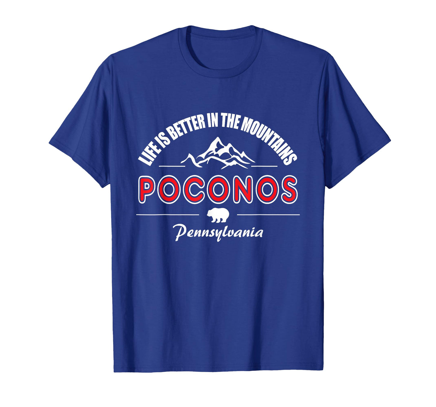 POCONO MOUNTAINS , Pennsylvania souvenir , gift T-Shirt