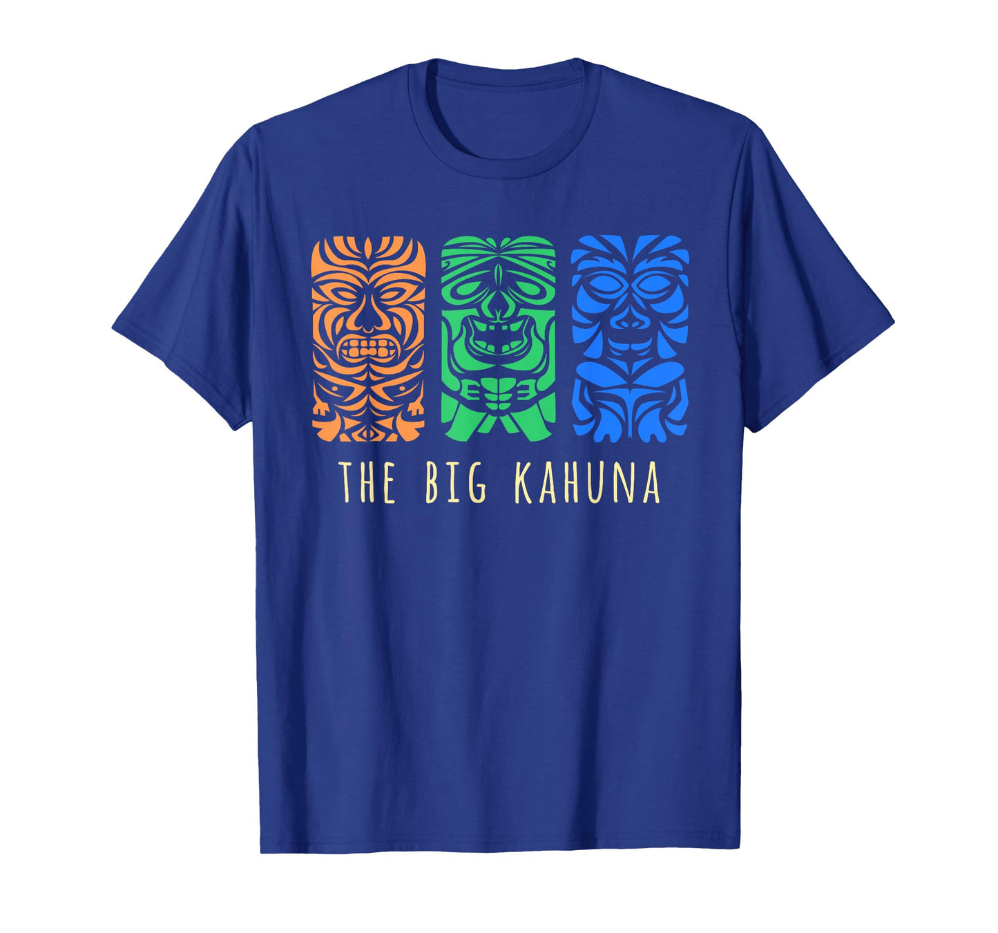 Hawaii Tiki Surfing Polynesian Big Kahuna Retro Hipster T-Shirt