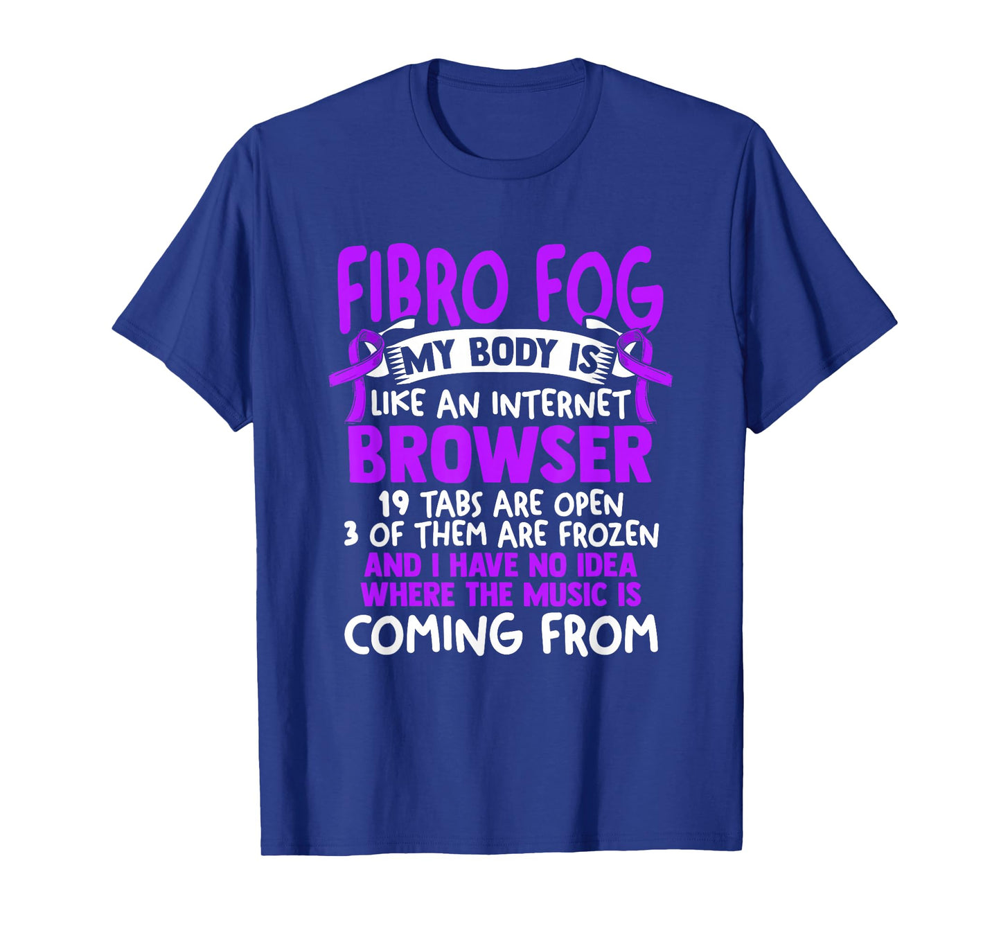 Fibro Fog - Fibro Survivor Funny Fibromyalgia Awareness T-Shirt