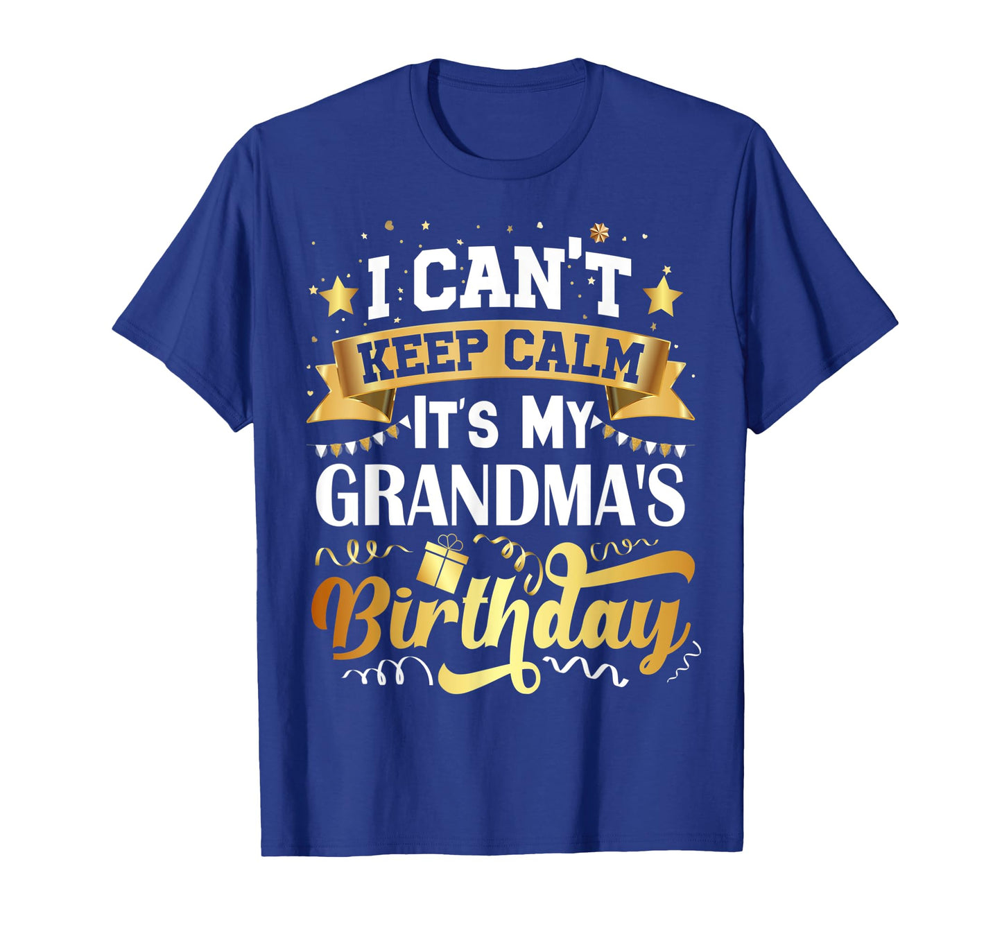 Grandma Birthday Tshirt Party Gift Idea Family Bday T-Shirt
