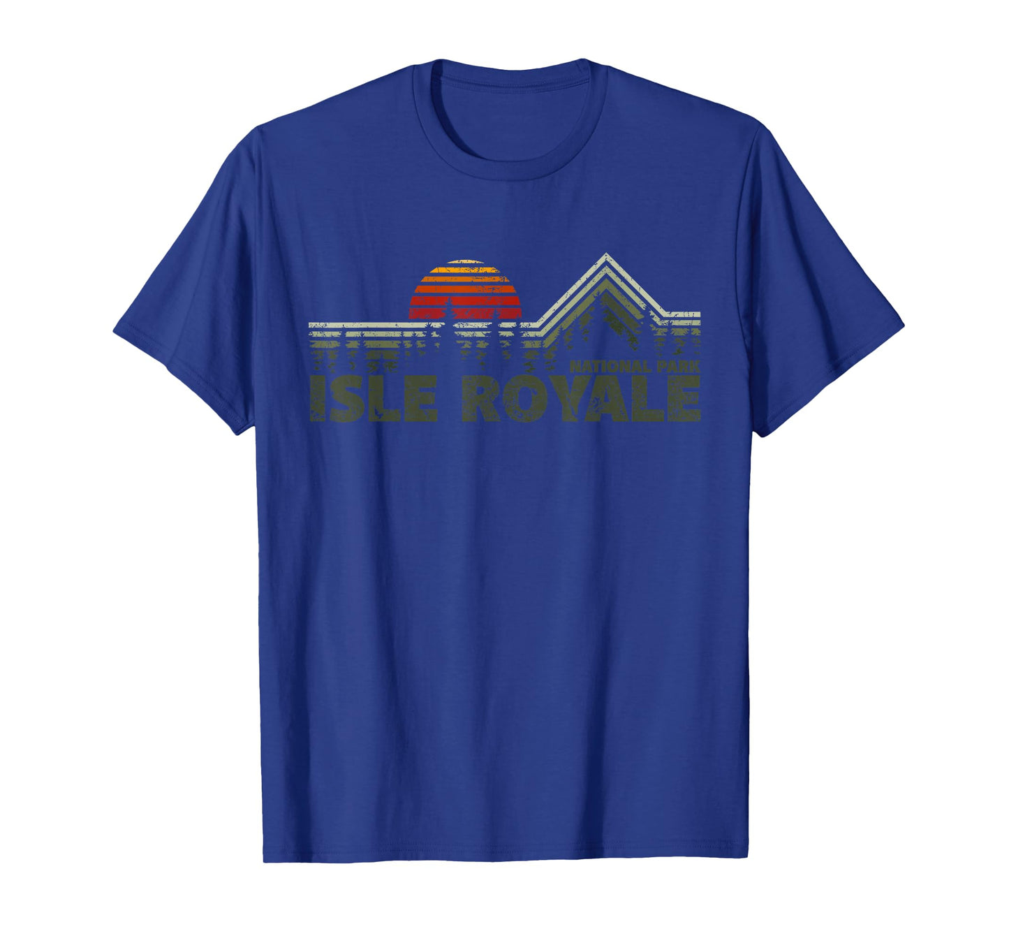 Isle Royale National Park Retro Nature T-Shirt