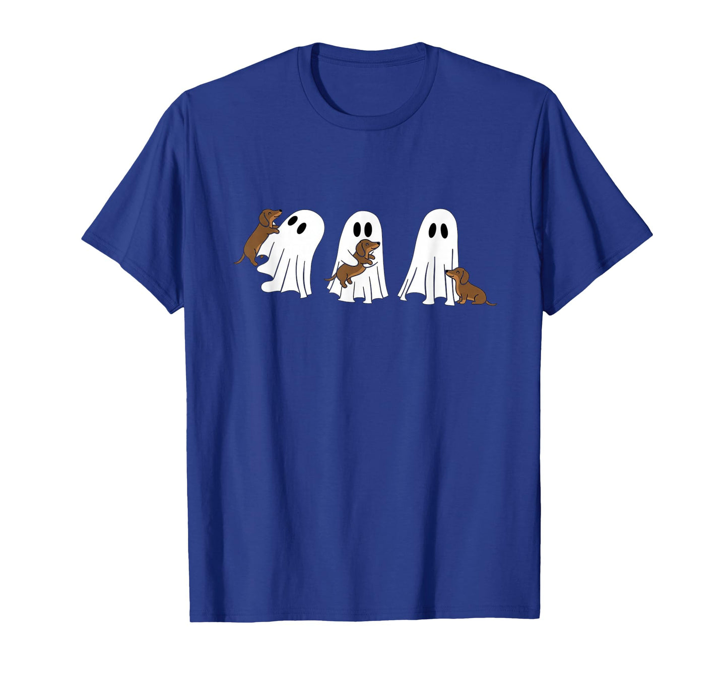 Dachshund Skeleton Funny Halloween Wiener Dog T-Shirt