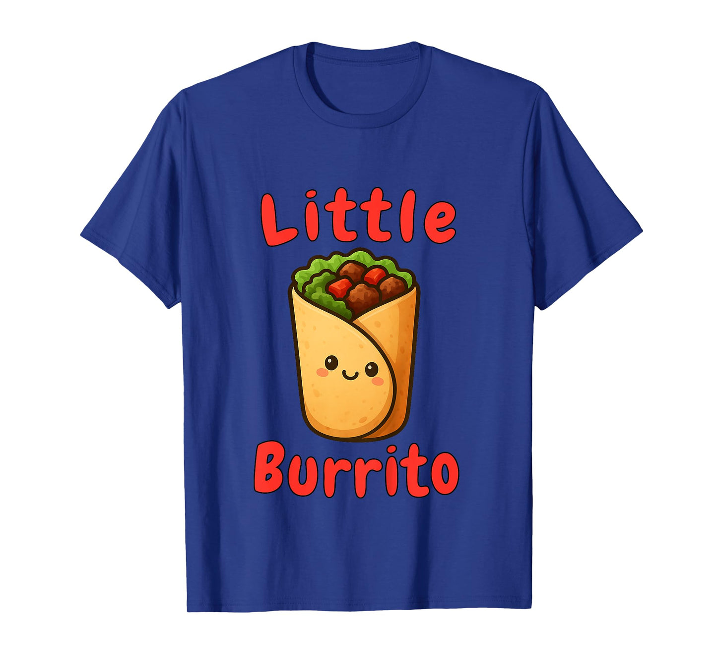 Burrito Lover Kids Mexican Food Little Burrito Toddler T-Shirt