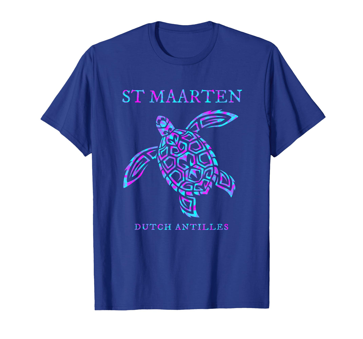St. Maarten Sea Turtle Boys Girls Womens Vacation Souvenir T-Shirt