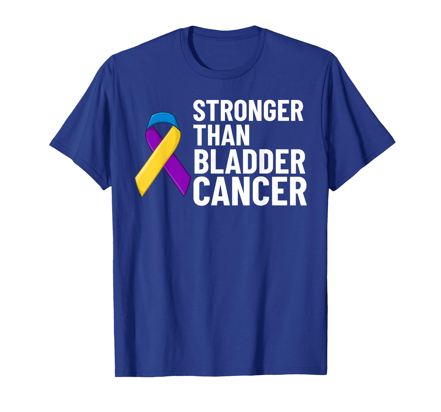 Bladder Cancer Ribbon Awareness Chemo Survivor T-Shirt