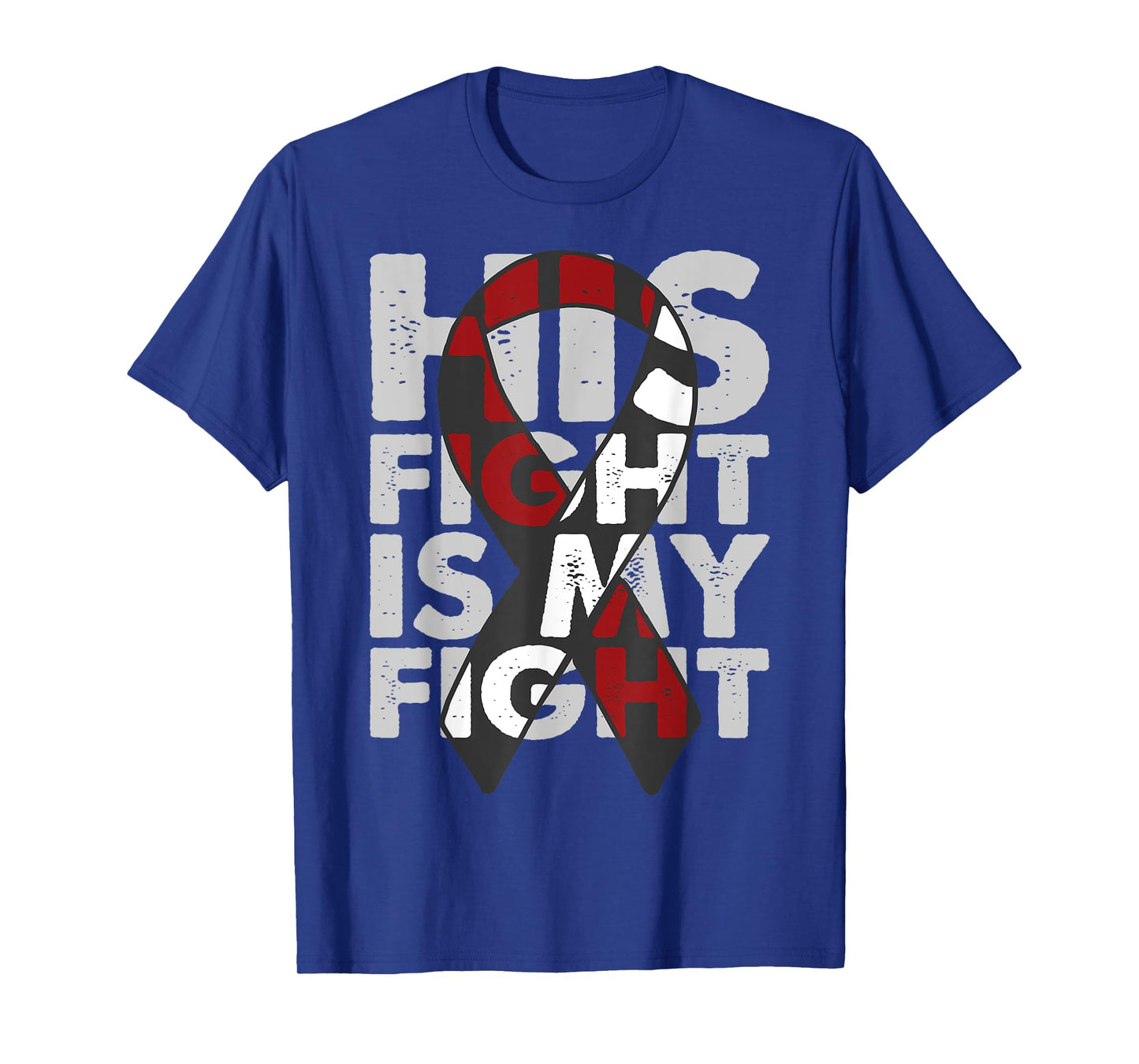 Laryngeal Cancer His Fight Is My Fight Awareness Tshirt T-Shirt