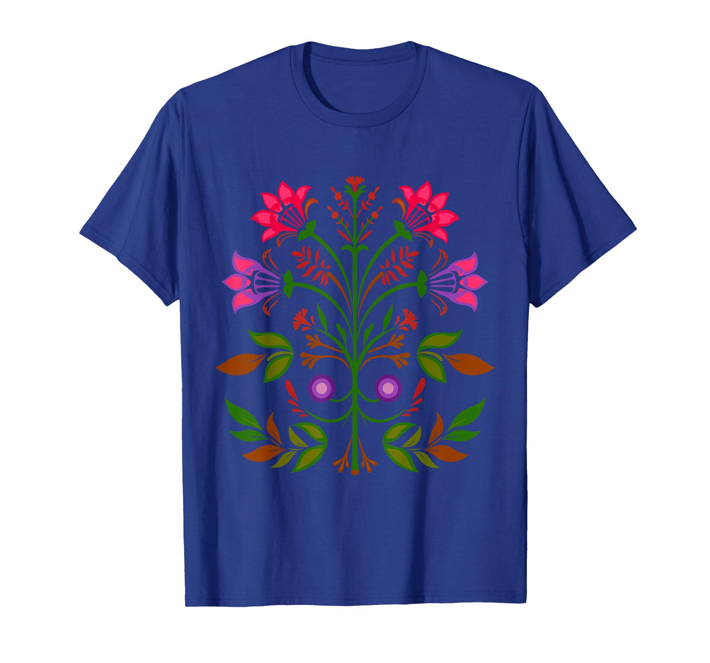 Ojibwe Floral Indigenous Botanical Wild Flowers Anishinaabe T-Shirt