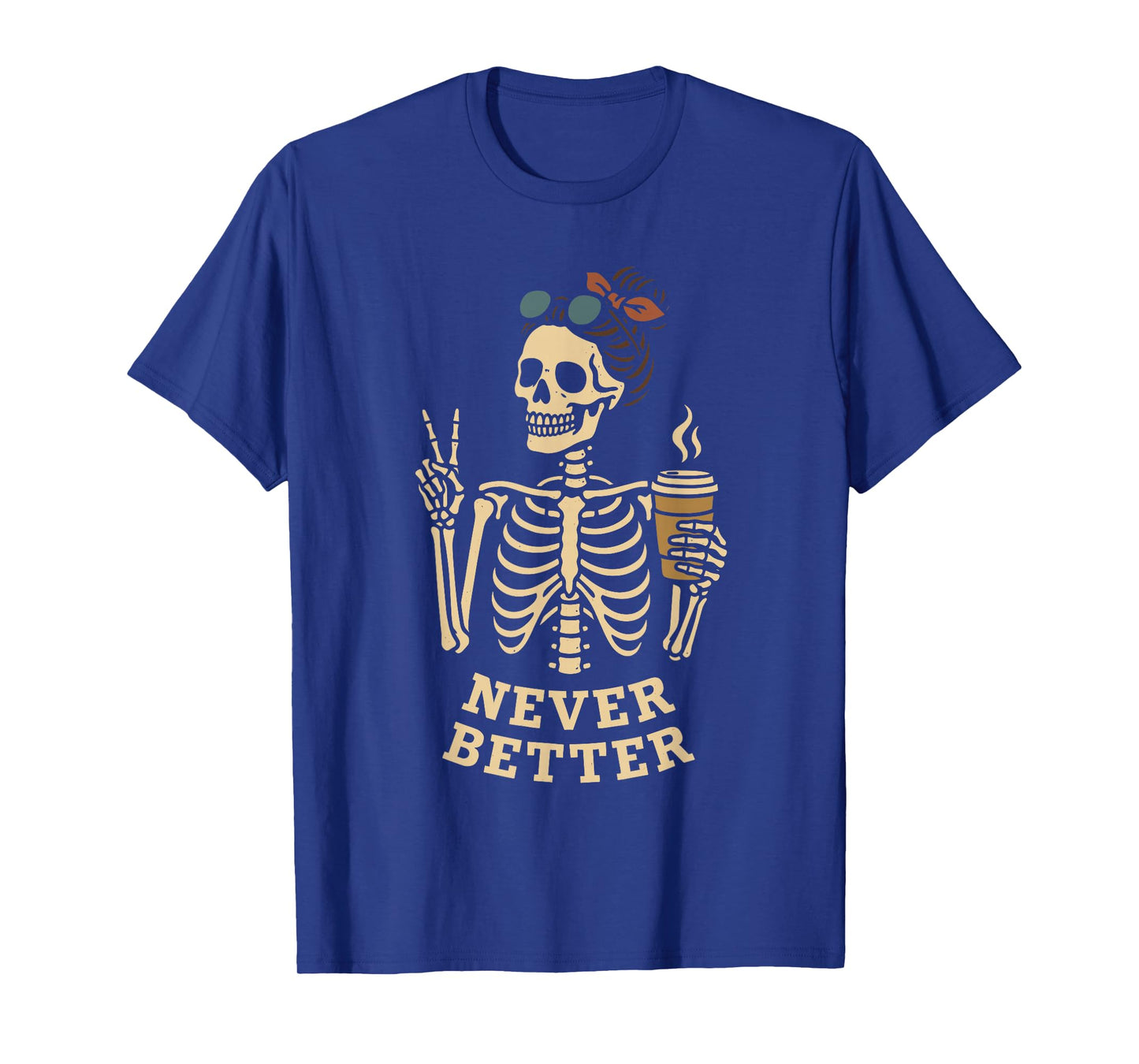 Skeleton Coffee T-Shirt