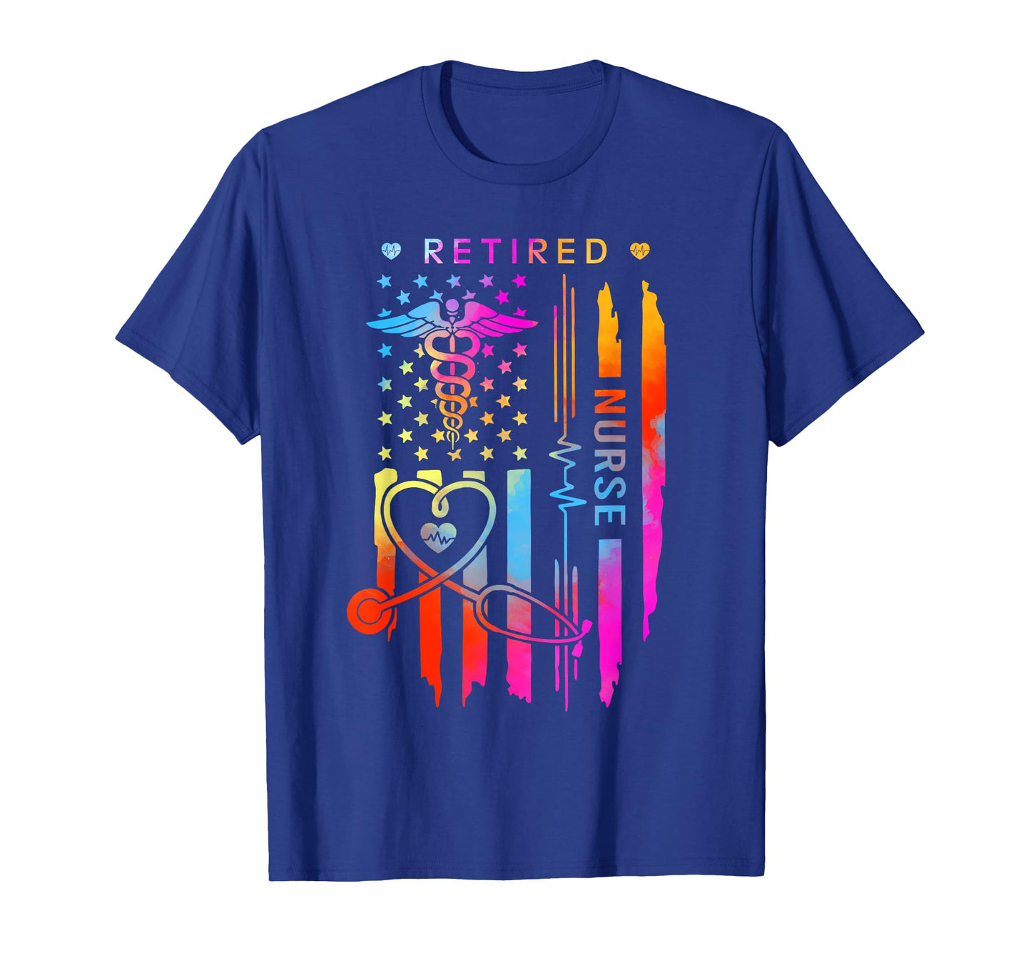 Retired Nurse A Nursing Legend Has Retired Flag For Women T-Shirt