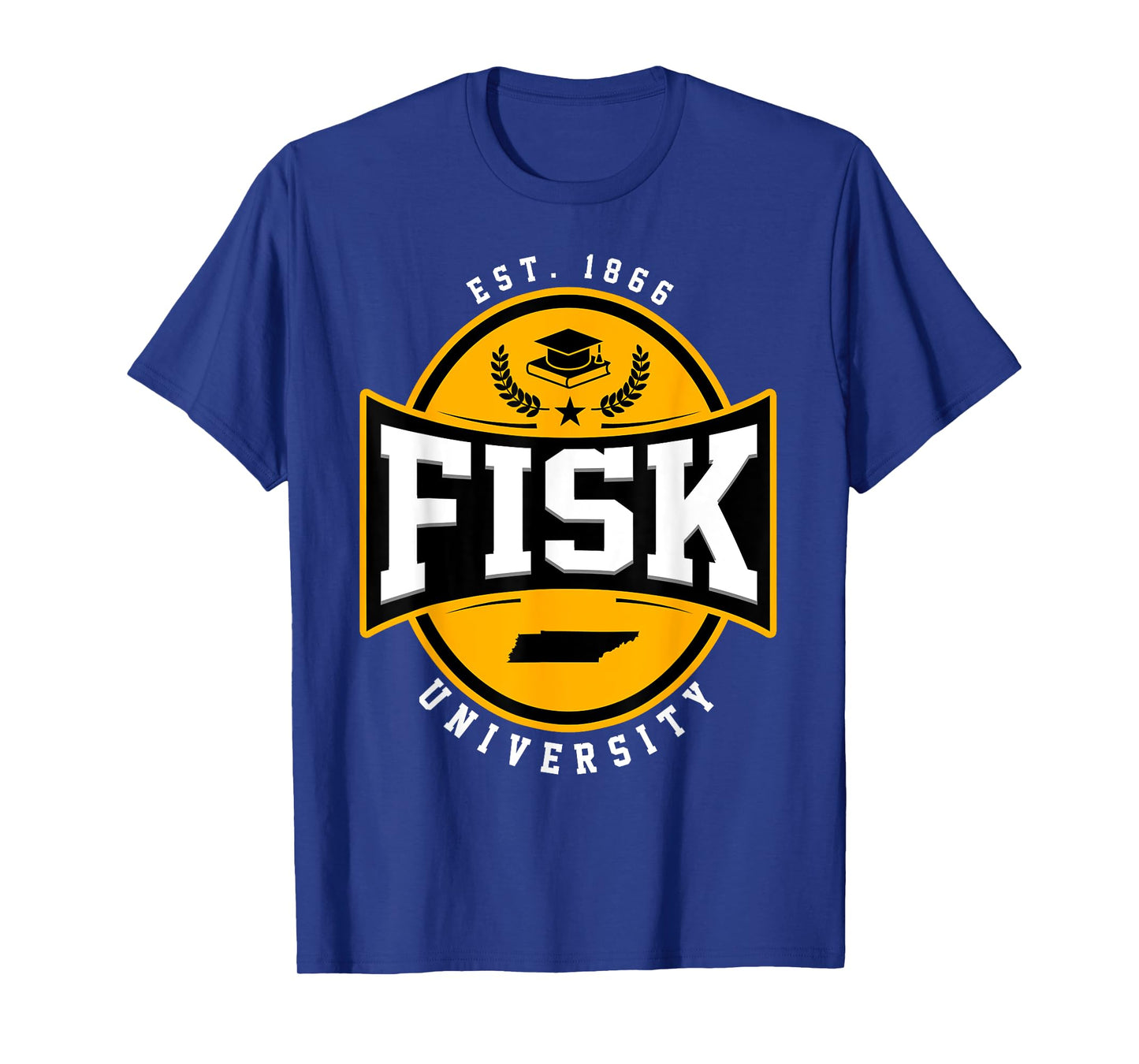 Fisk University Arch Vintage Design Retro Men Women T-Shirt