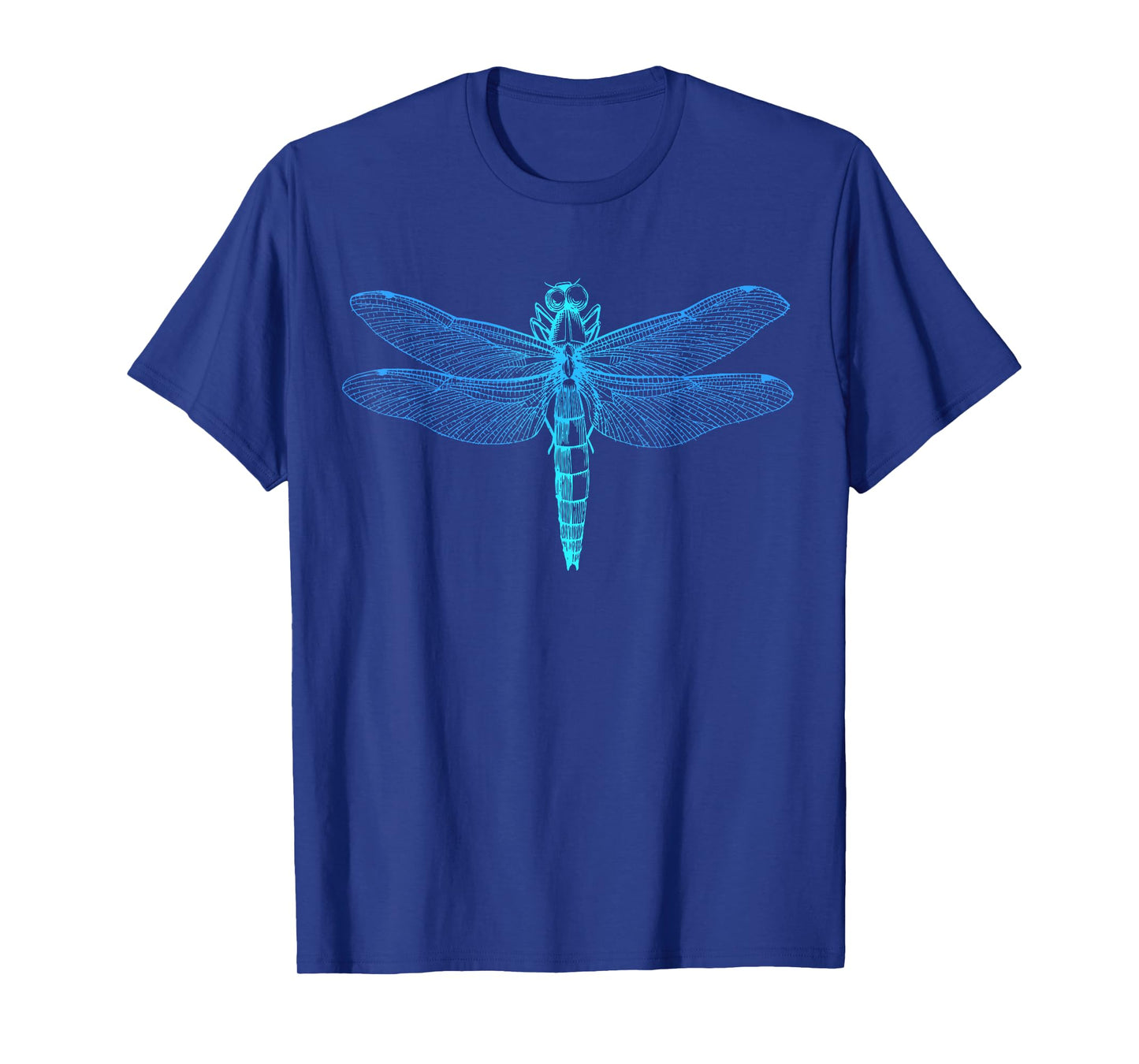 Vintage retro dragonfly scientific illustration entomologist T-Shirt