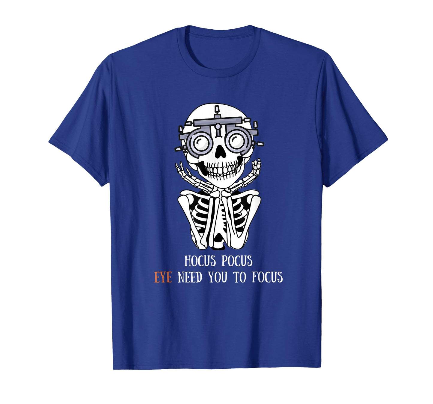 Hocus Focus Optometry Halloween Optometrist Eye Doctor Funny T-Shirt