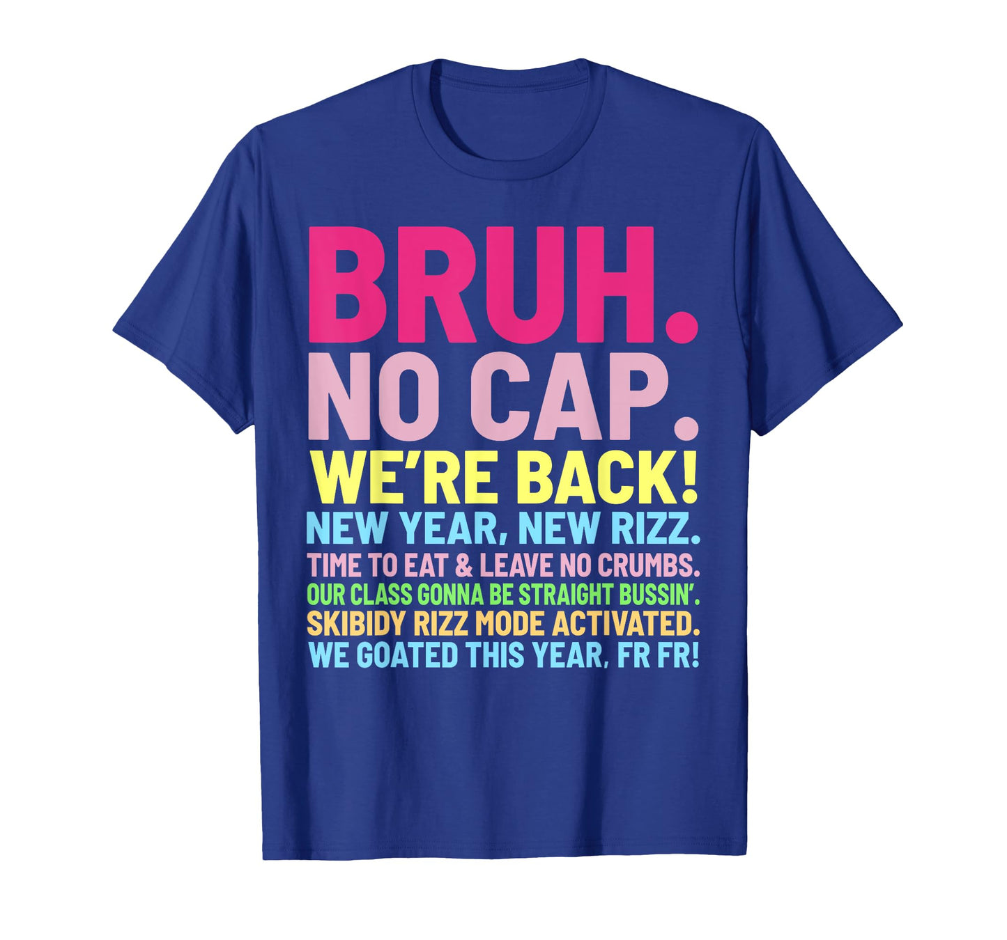 First Day Of School Shirt Teachers Boys Gen A Slang 2025 T-Shirt
