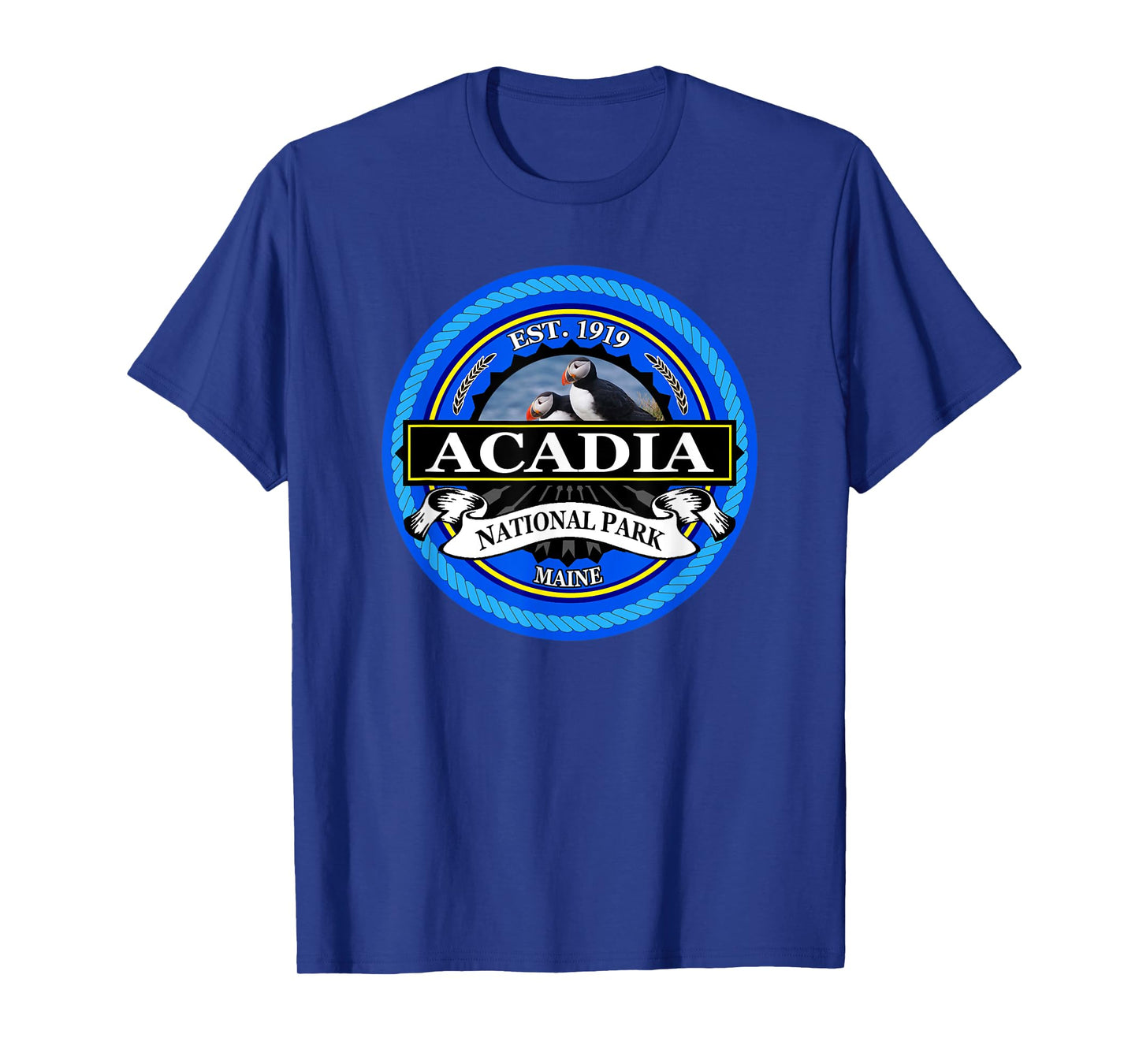 Acadia National Parks Puffins T-Shirt