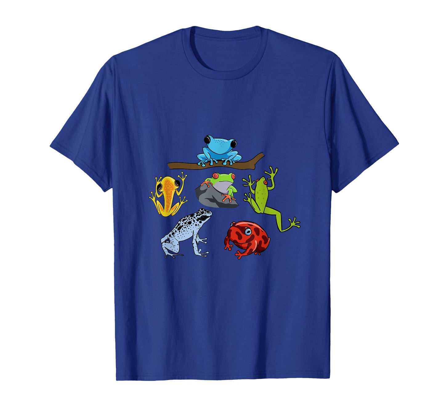 Rainforest Animals Amphibian Collection Toads Frog T-Shirt