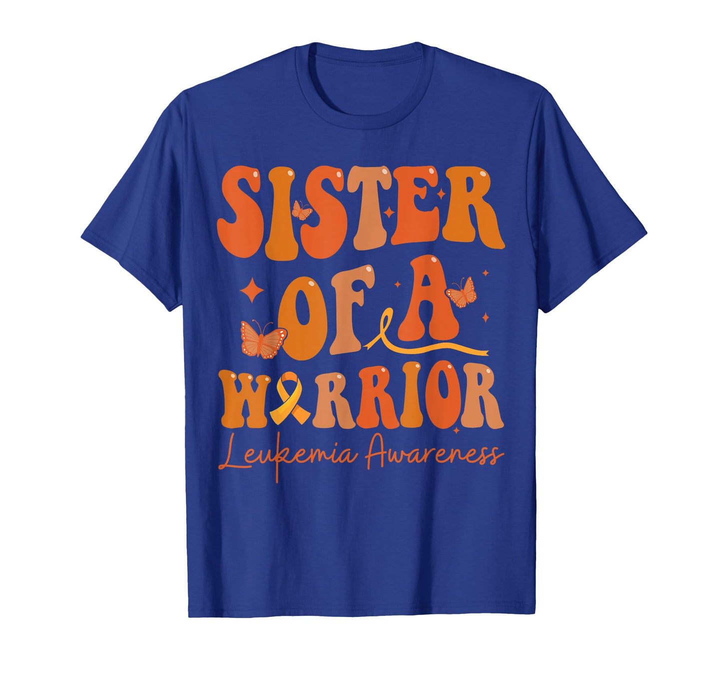 Sister Of A Warrior Leukemia Awareness Family Matching T-Shirt