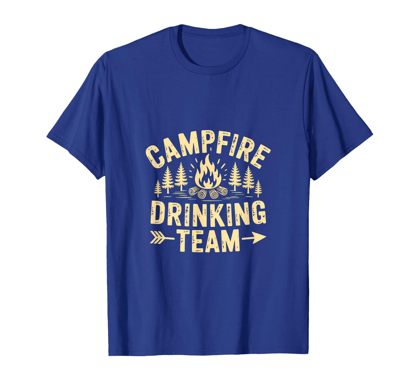 Campfire Drinking Team Outdoor Enthusiast T-Shirt