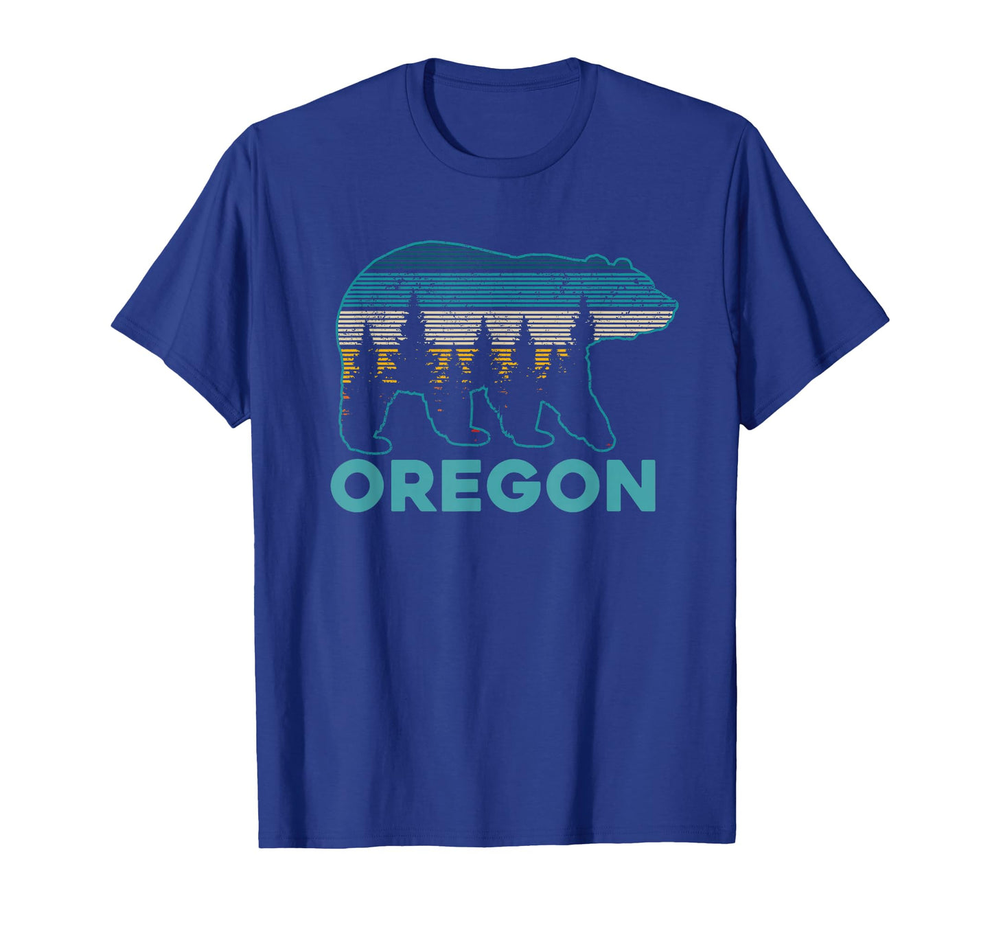 Oregon USA Grizzly Bear Souvenir T-Shirt
