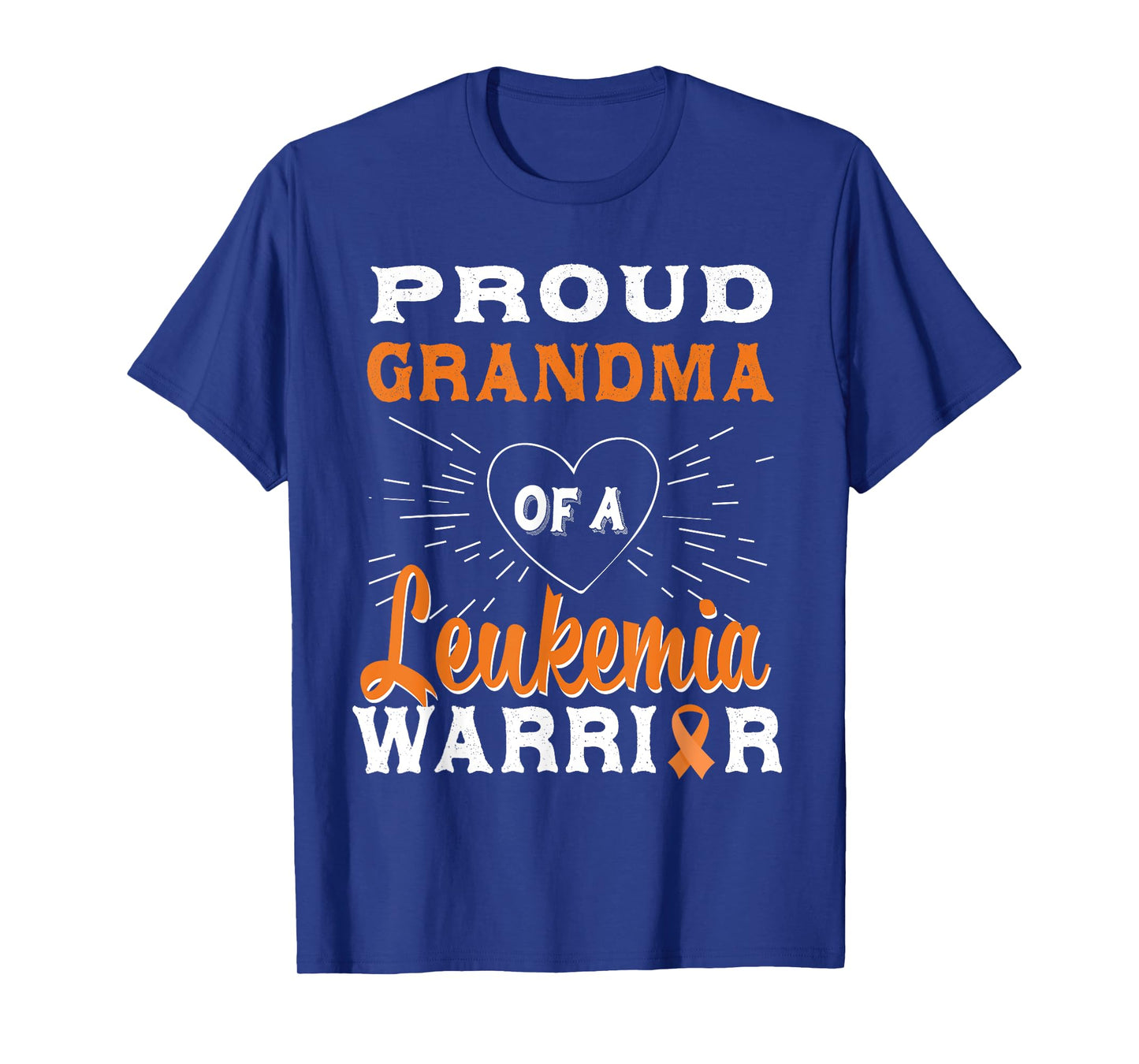 Proud Grandma Of A Leukemia Warrior Awareness T-Shirt