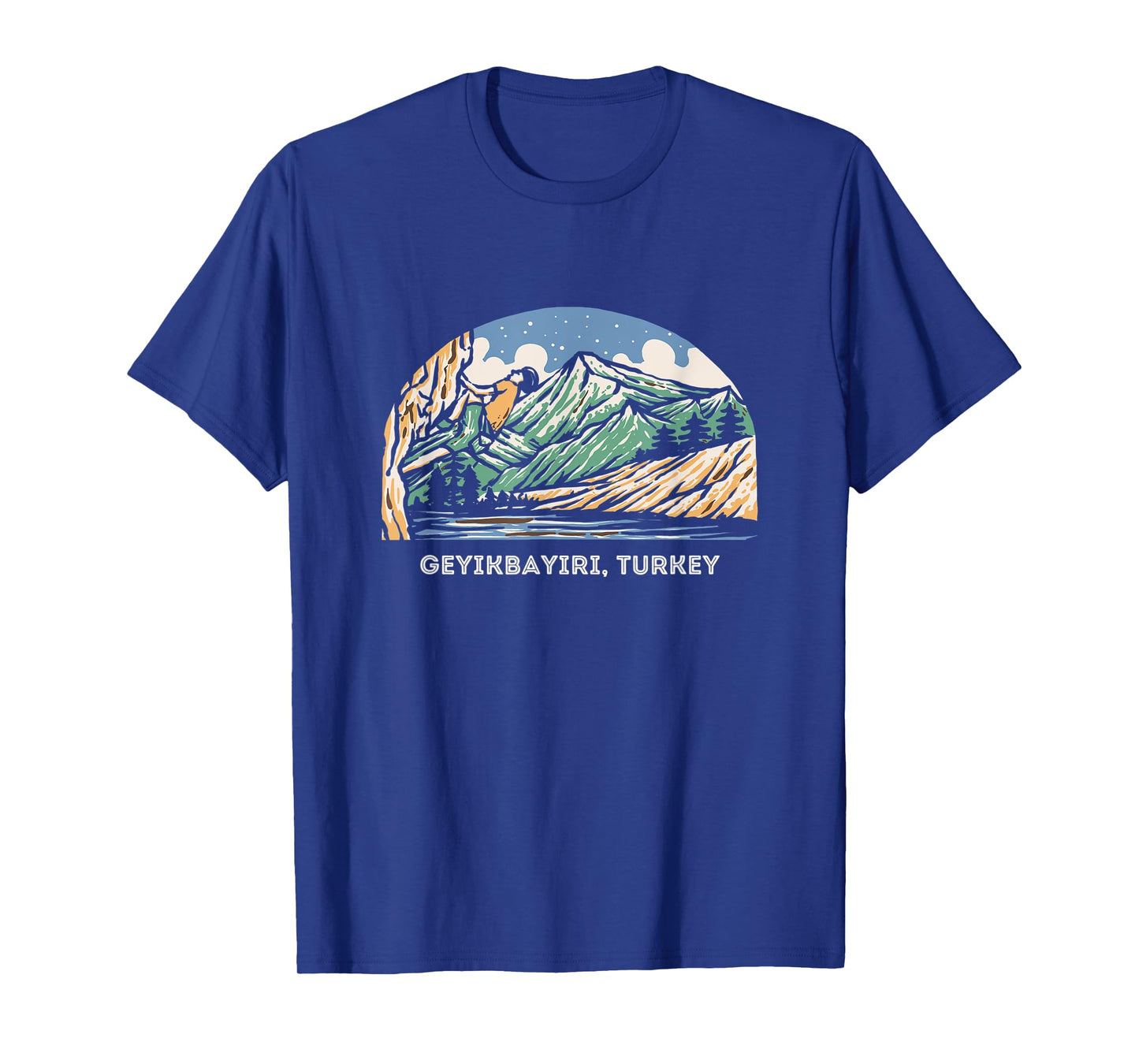 Vintage Geyikbayiri, Turkey Rock Climbing Bouldering T-Shirt