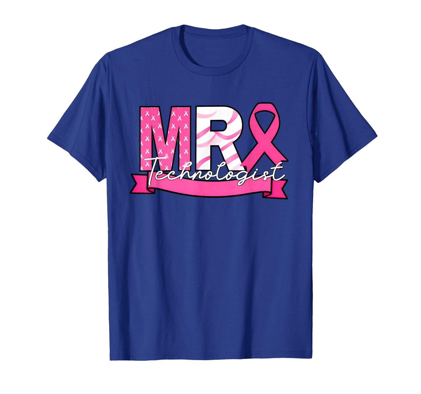 MRI Technologist Breast Cancer Awareness Sweat Diagnostic Im T-Shirt