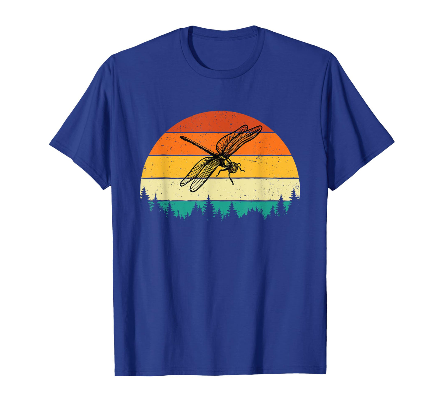 Retro Vintage Dragonfly - Entomology Insect Nature Lover T-Shirt