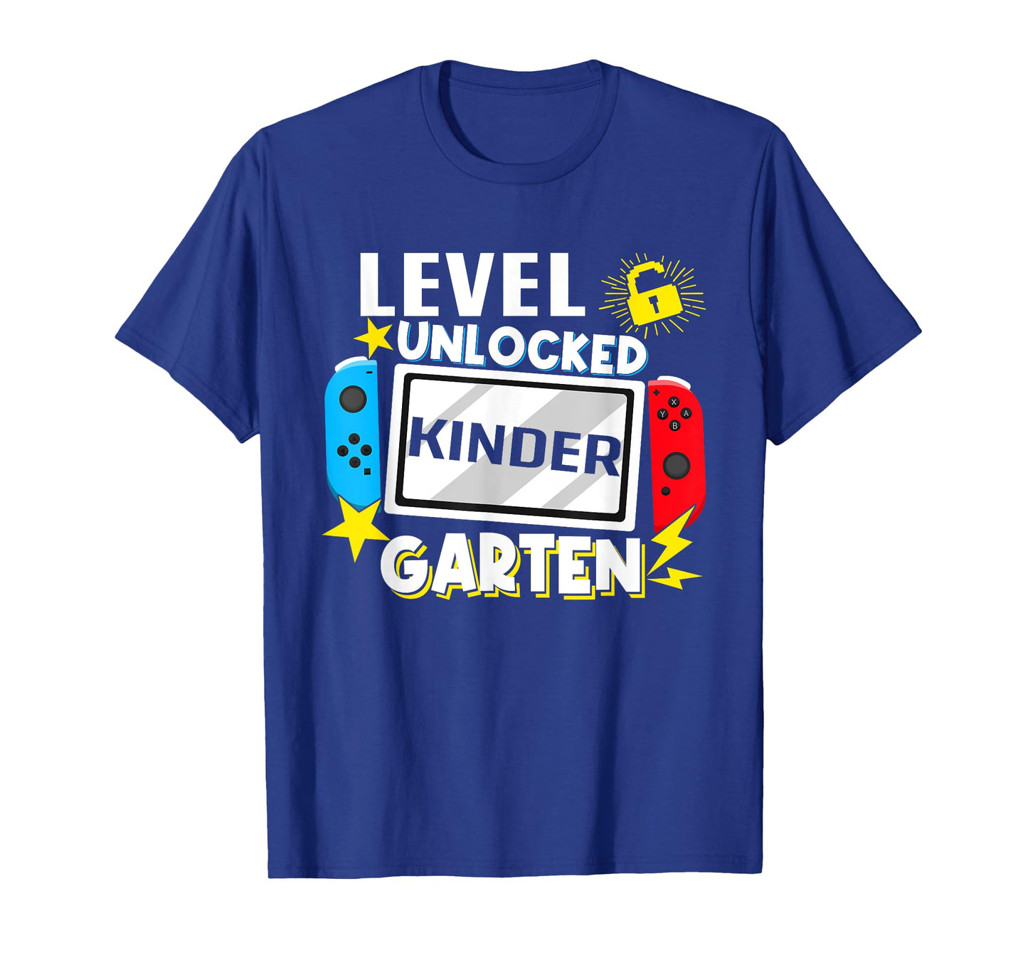 First Day Of Kindergarten Level Unlocked Game Back To School T-Shirt