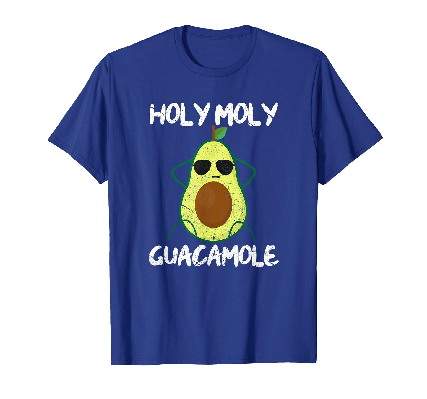 Holy Moly Guacamole Funny Avocado Vegan Veganism T-Shirt