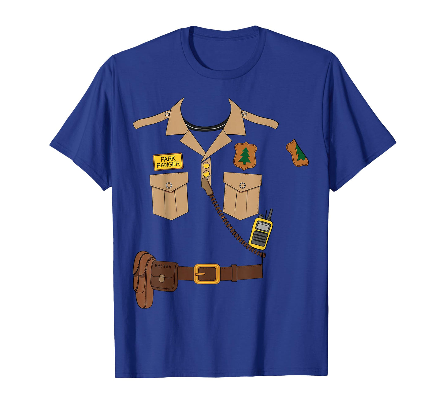 Park Ranger Costume DIY Lazy Halloween T-Shirt