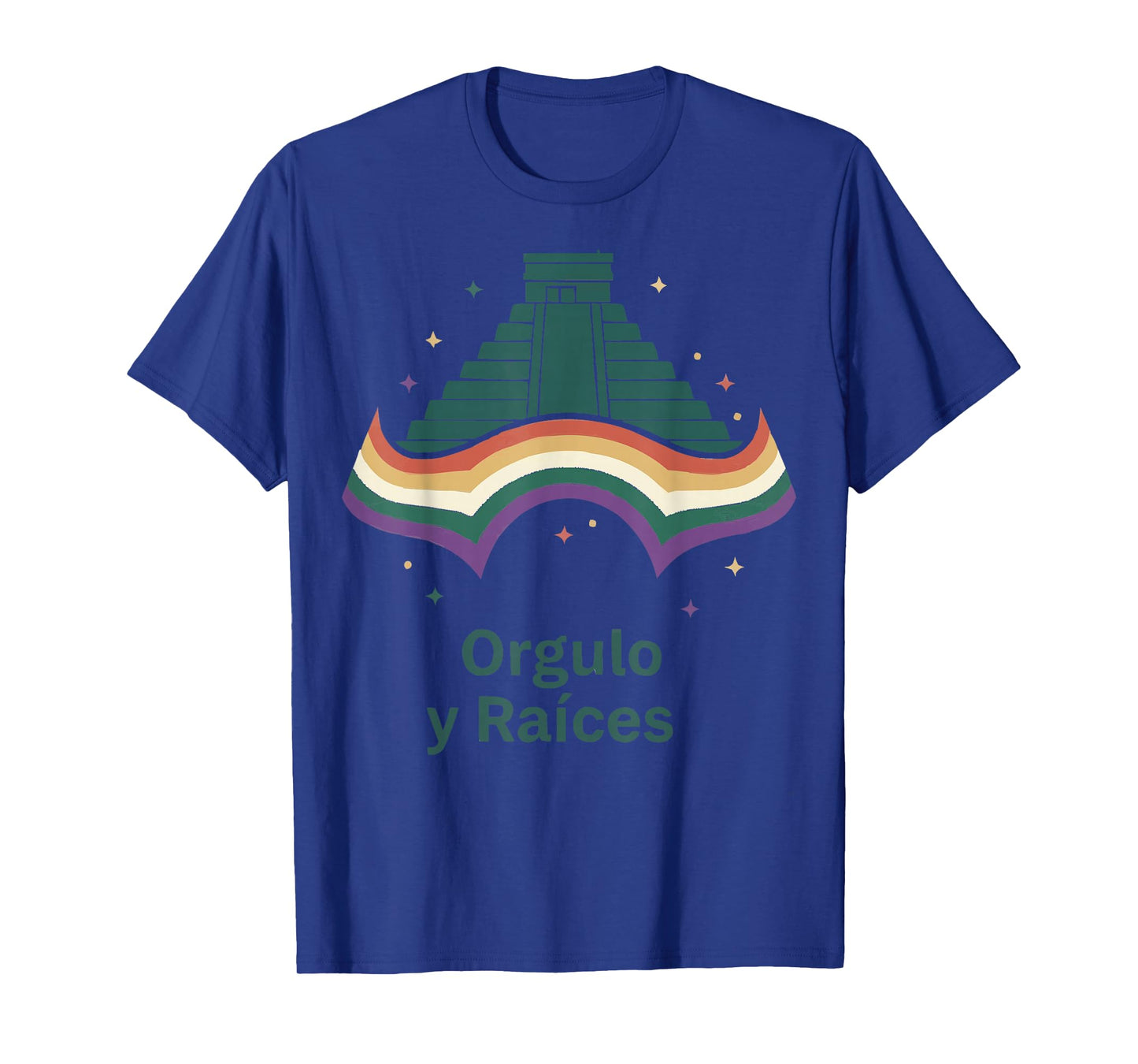 Mexican Chicano Aztec Mayan Orgullo y RaΓces T-Shirt