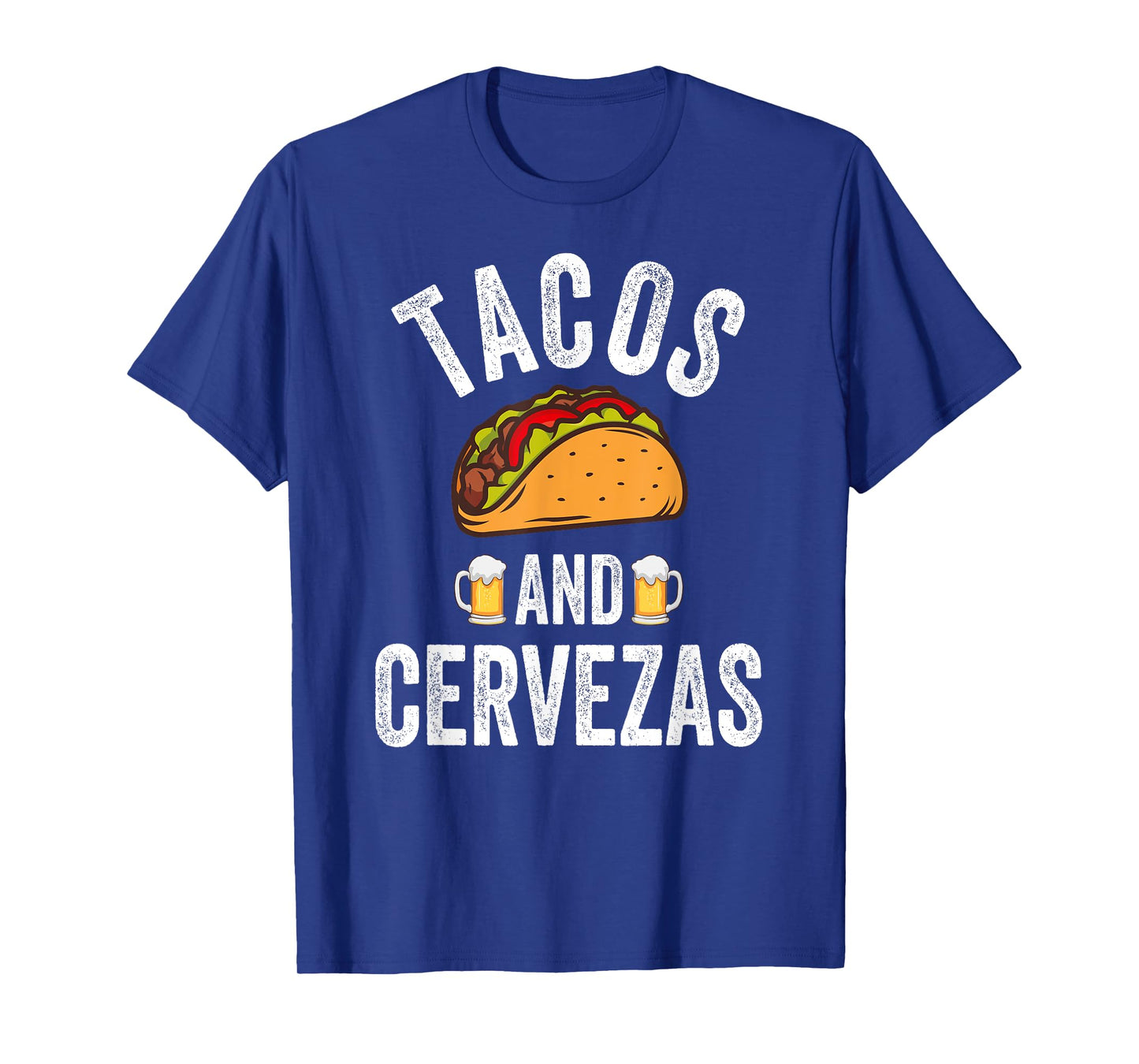 Tacos And Cervezas Shirt Funny Cinco De Mayo Mexican Party T-Shirt