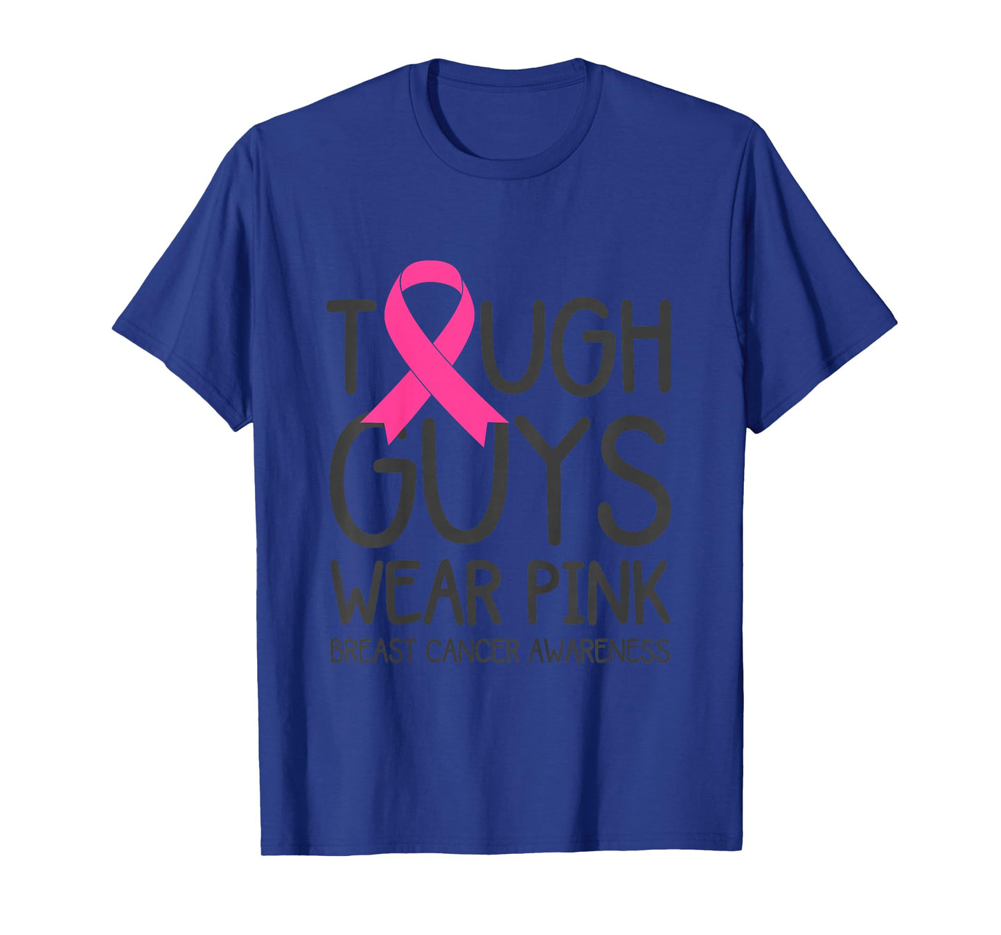 Kids Toddler Boys Breast Cancer Awareness Pink Ribbon Funny T-Shirt