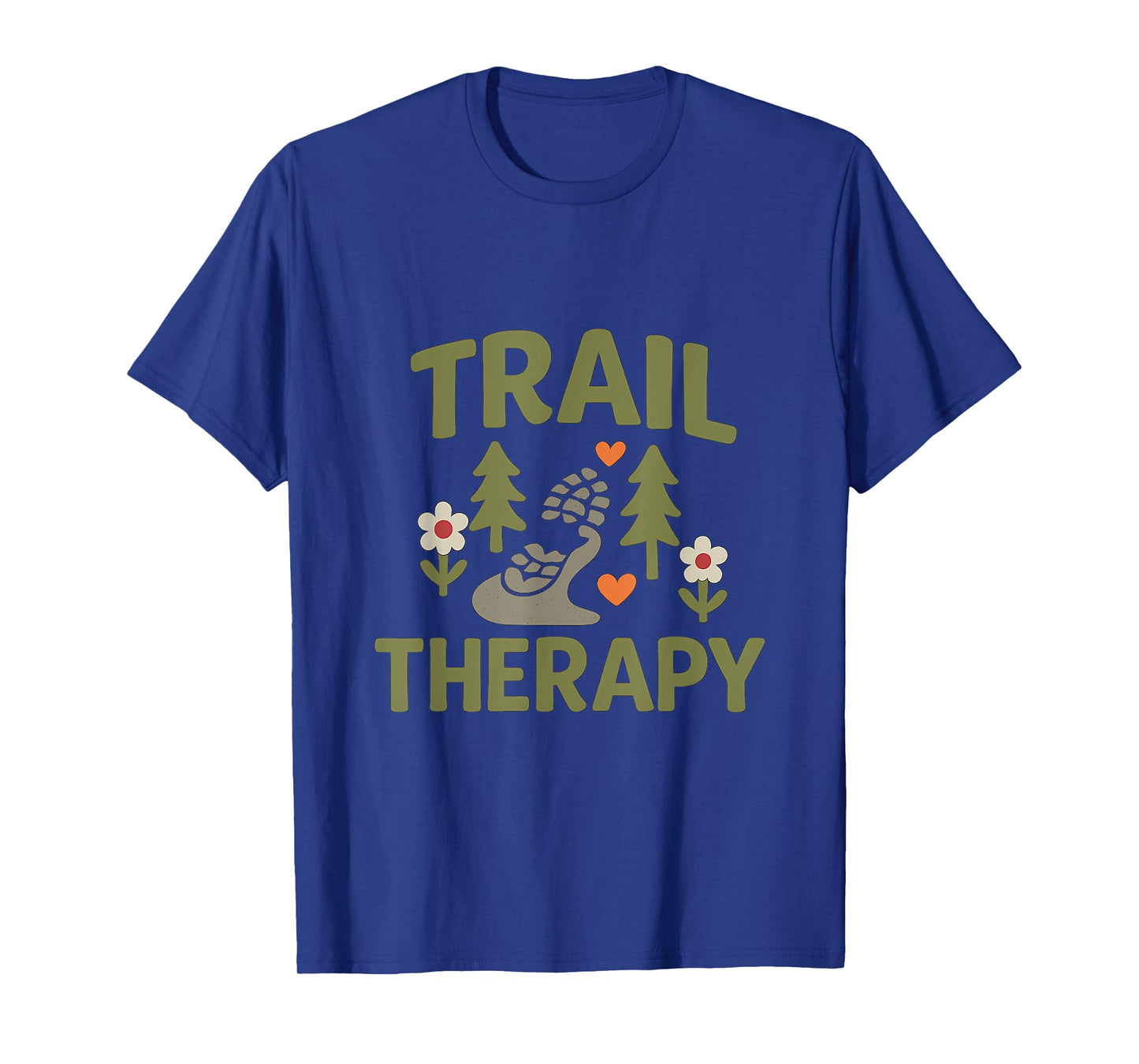 Vacation Mode Trail Therapy Hiking Nature Graphic T-Shirt