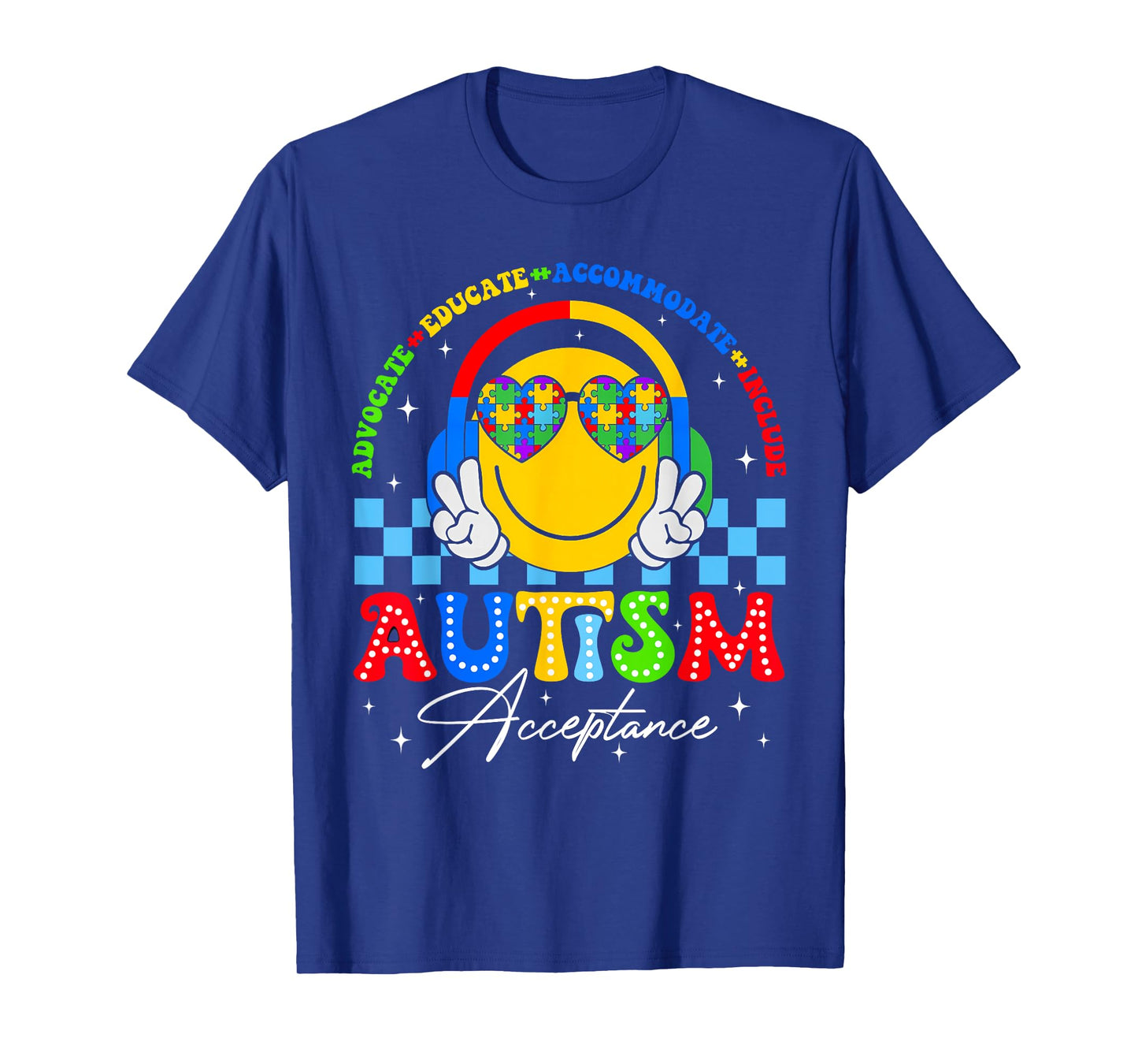 Autism Awareness Acceptance Special Education Teacher Kids T-Shirt