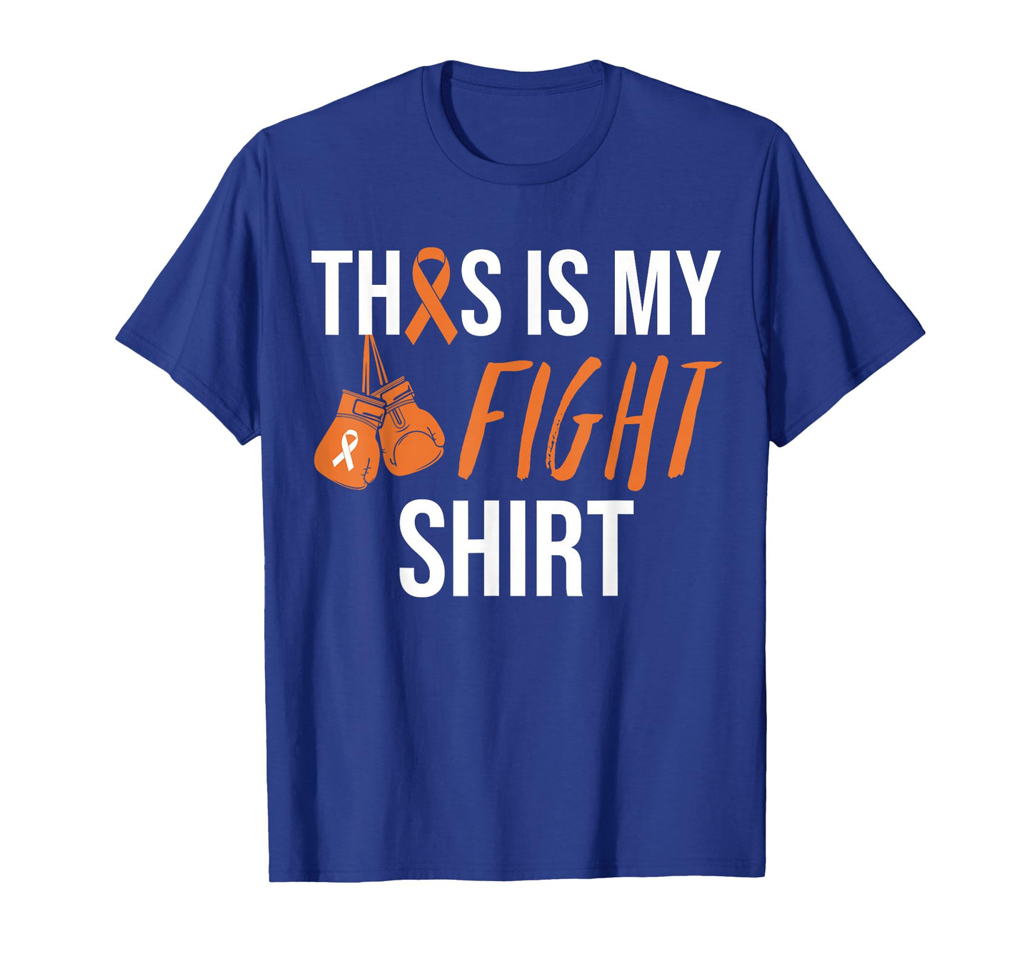 Kidney Cancer Awareness Orange Ribbon T-Shirt