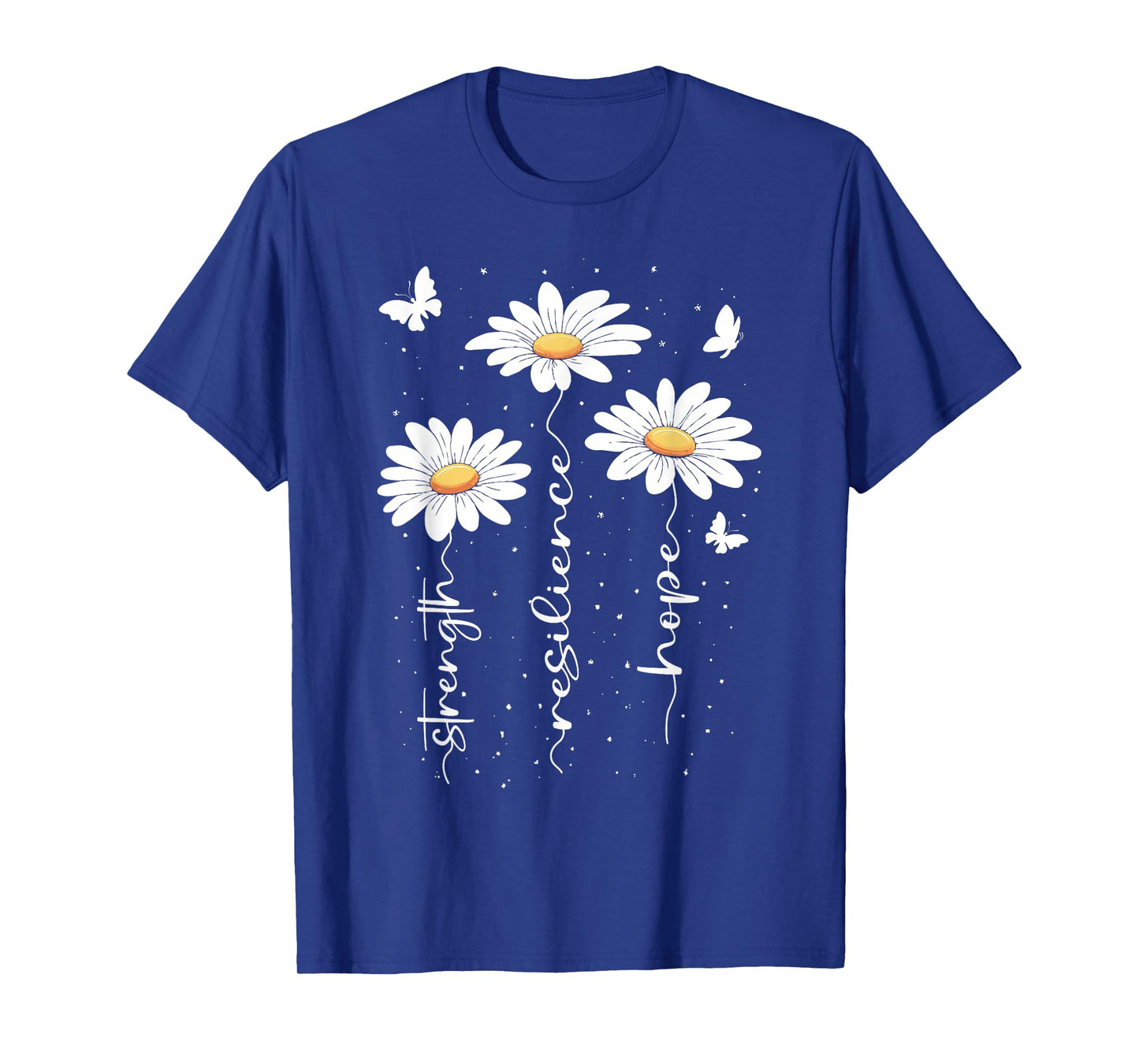 Inspirational Daisy Floral Cute Daisies Flower Nature Lover T-Shirt