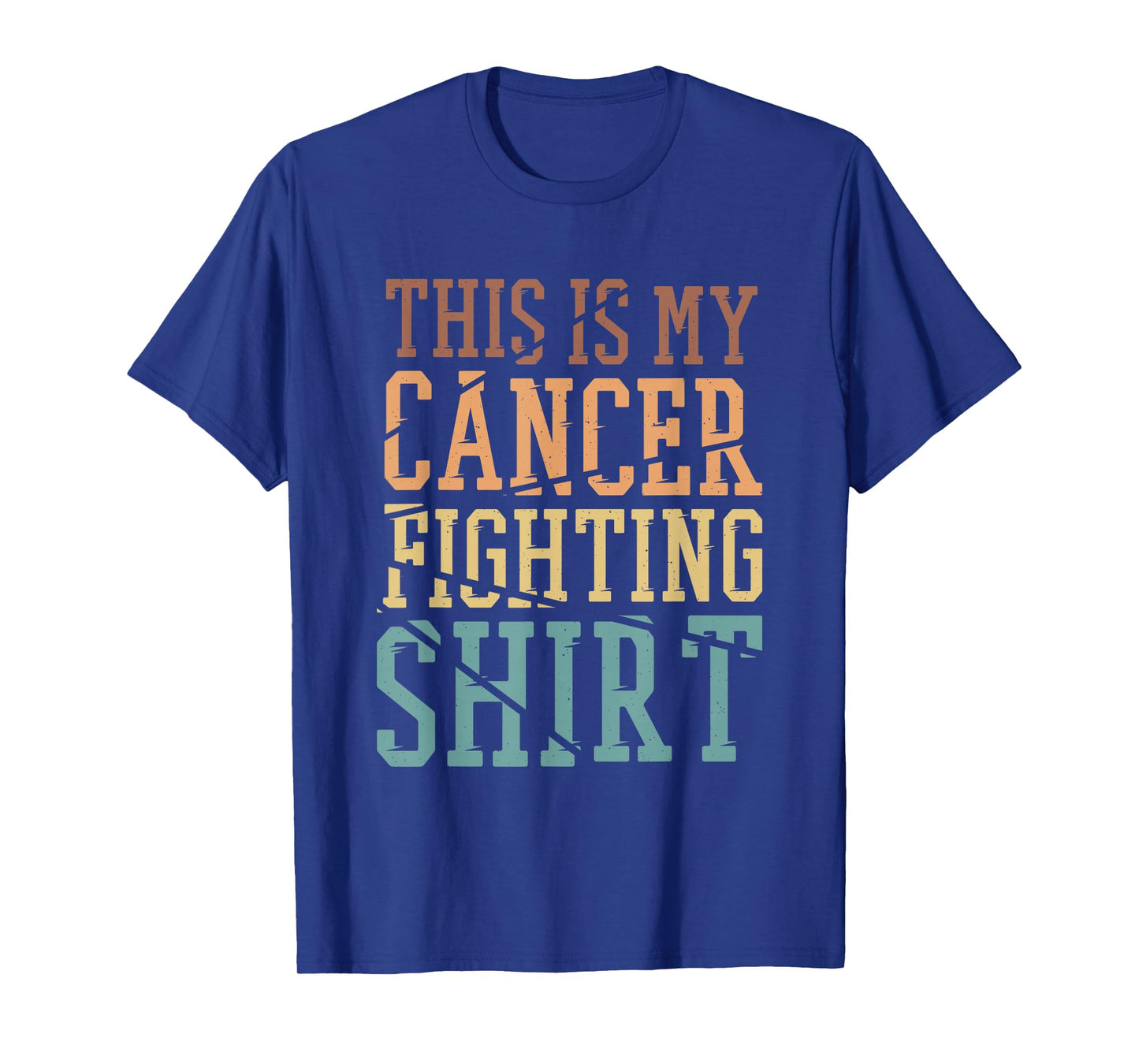 This Is My Cancer Fighting Shirt, Cancer Chemo Awareness T-Shirt