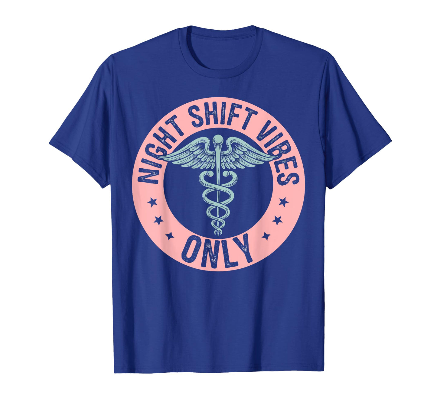 Night Shift Vibes Only Night Shift Nurse Nursing T-Shirt