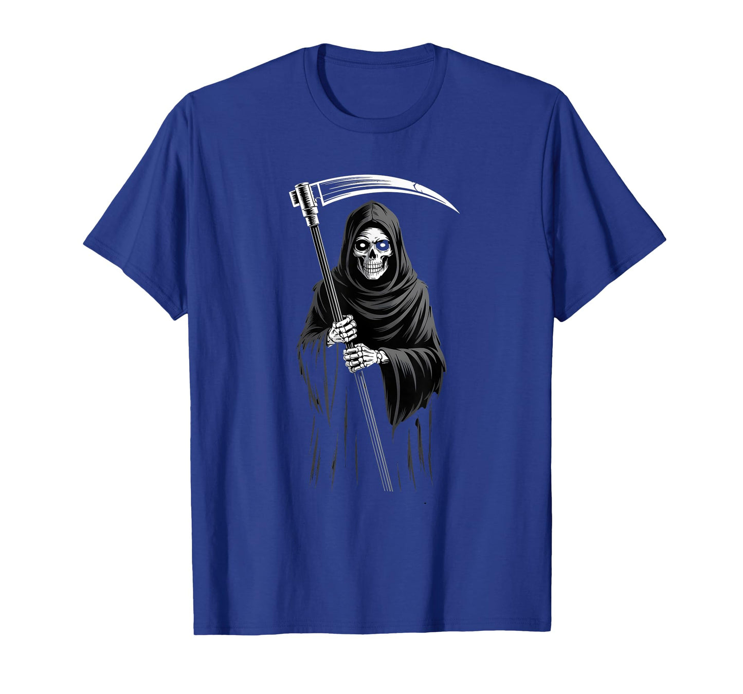 Vintage Grim Reaper Halloween Goth Spooky Death Dark Humor T-Shirt