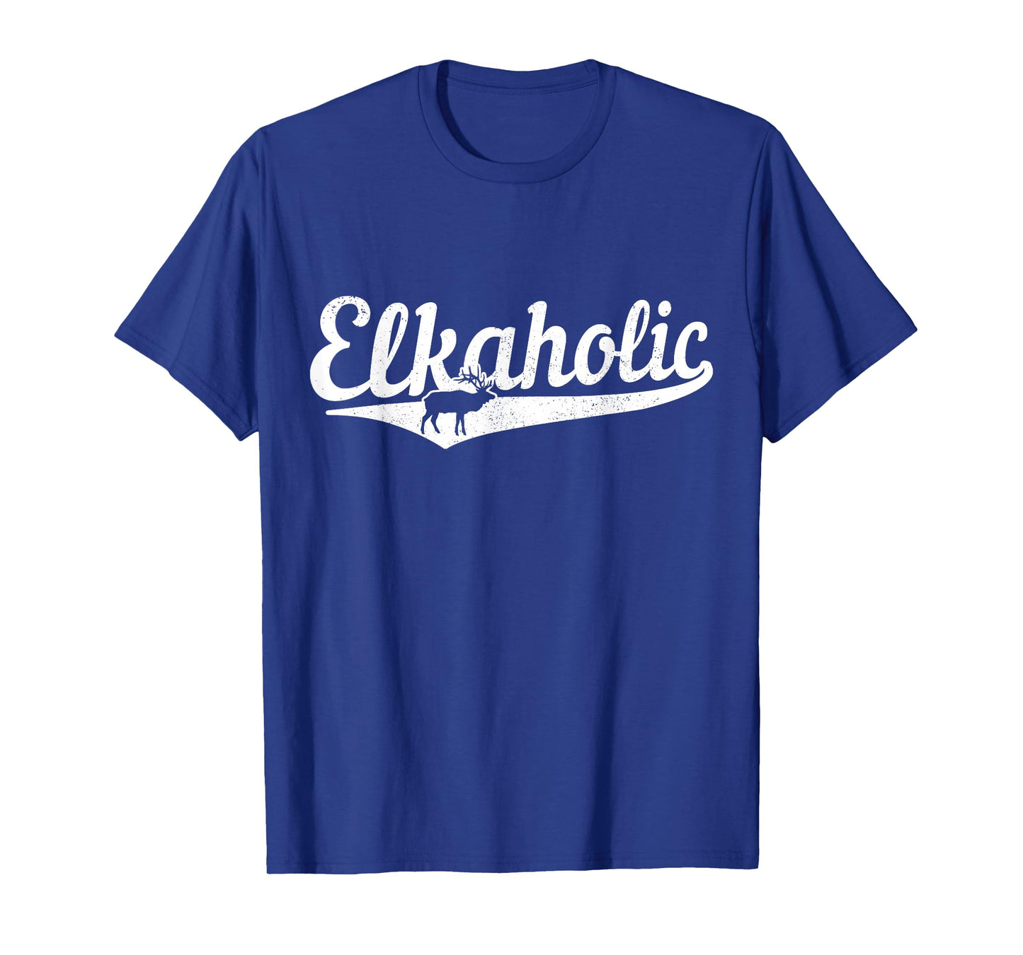 Elkaholic Moose Hunting Funny Moose Hunter T-Shirt