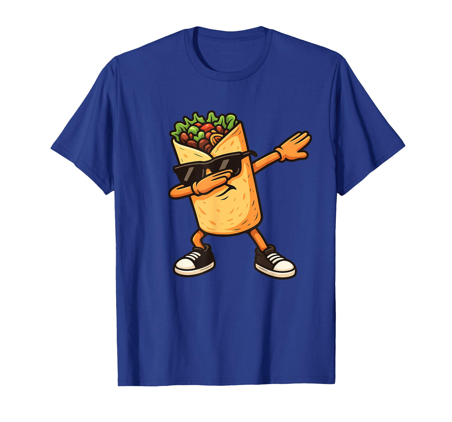 Funny Dabbing Burrito Mexican Food Costume T-Shirt