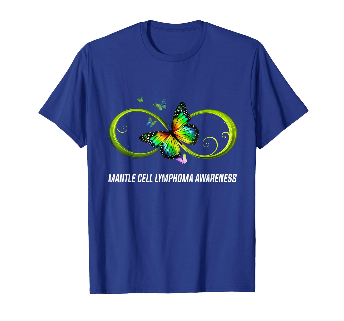 Infinity Butterfly Mantle Cell Lymphoma Awareness T-Shirt