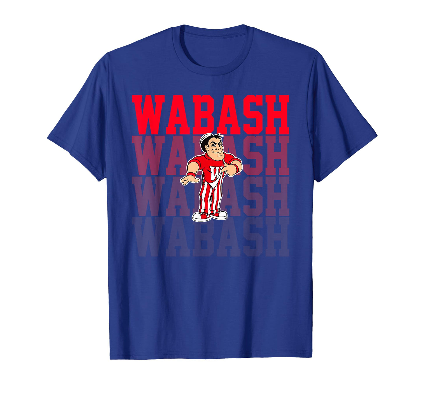 Wabash College Retro Vintage Sports for Men Women T-Shirt