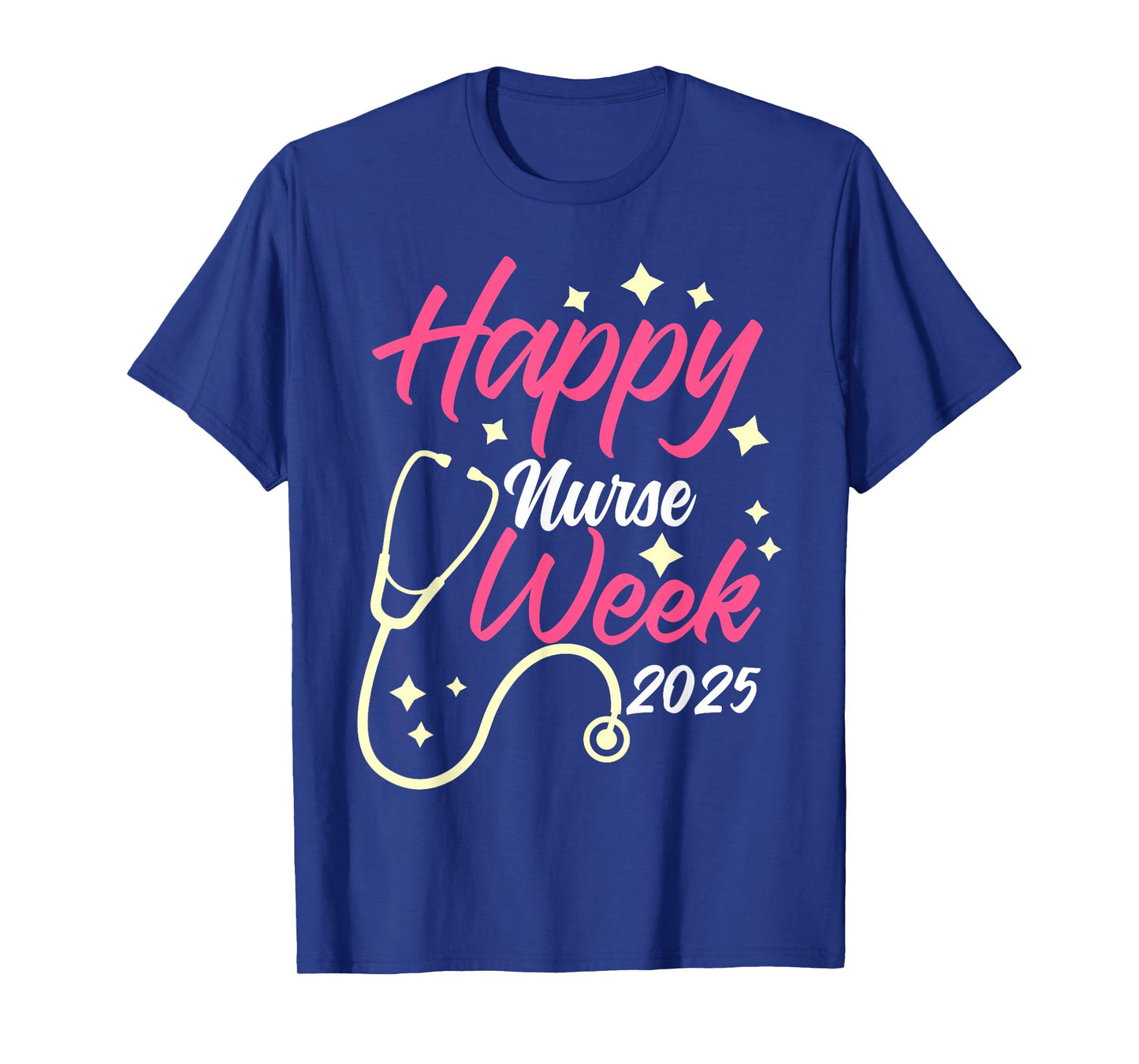Retro Nurse Week Men Women Happy Nurse Week 2025 Girl Boy T-Shirt