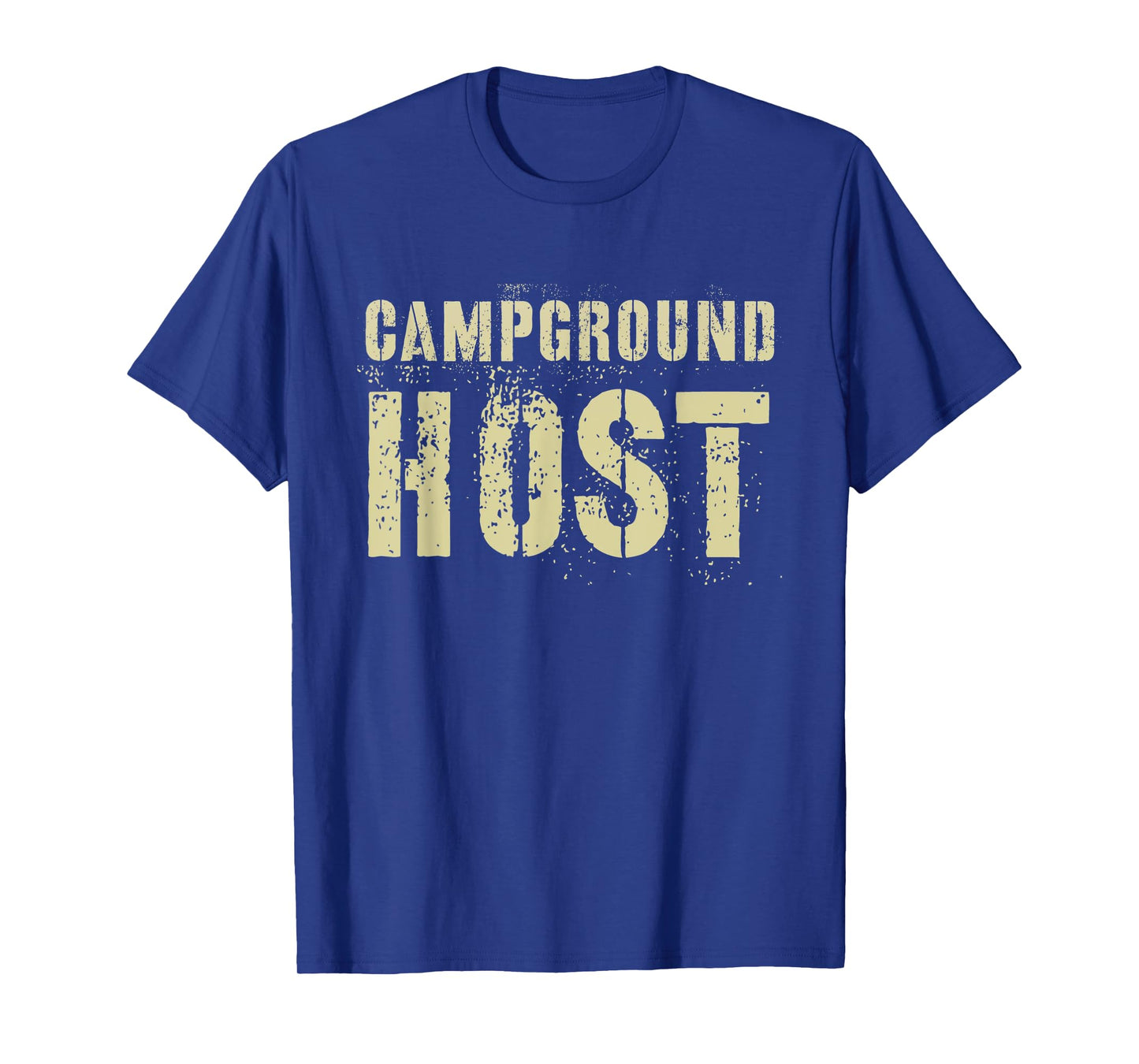 Vintage CAMPGROUND HOST Summer Staff Counselor Teacher Men Women Kids T-Shirt